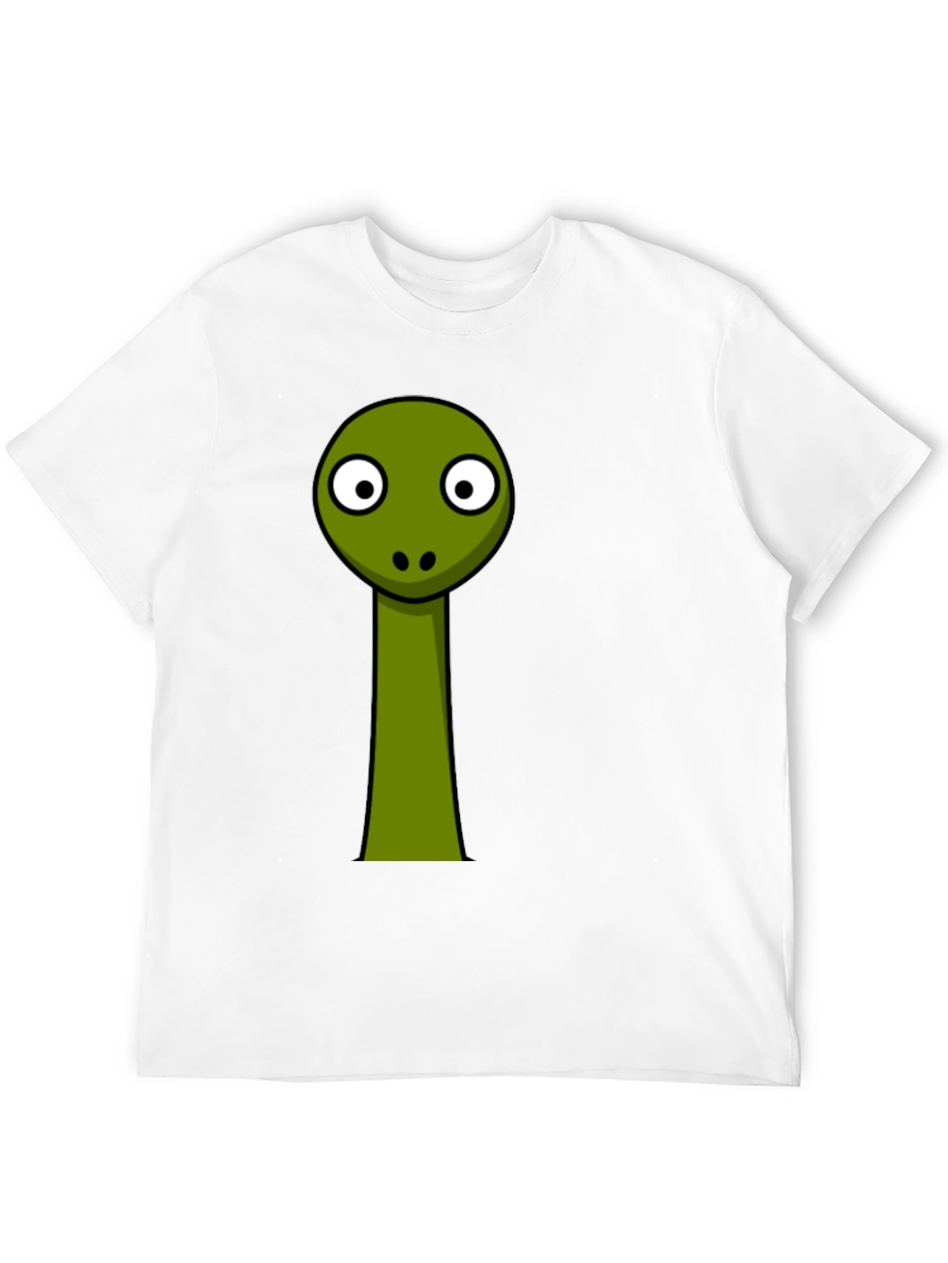 Funny Snake Graphic Tee - Black Cotton T-Shirt