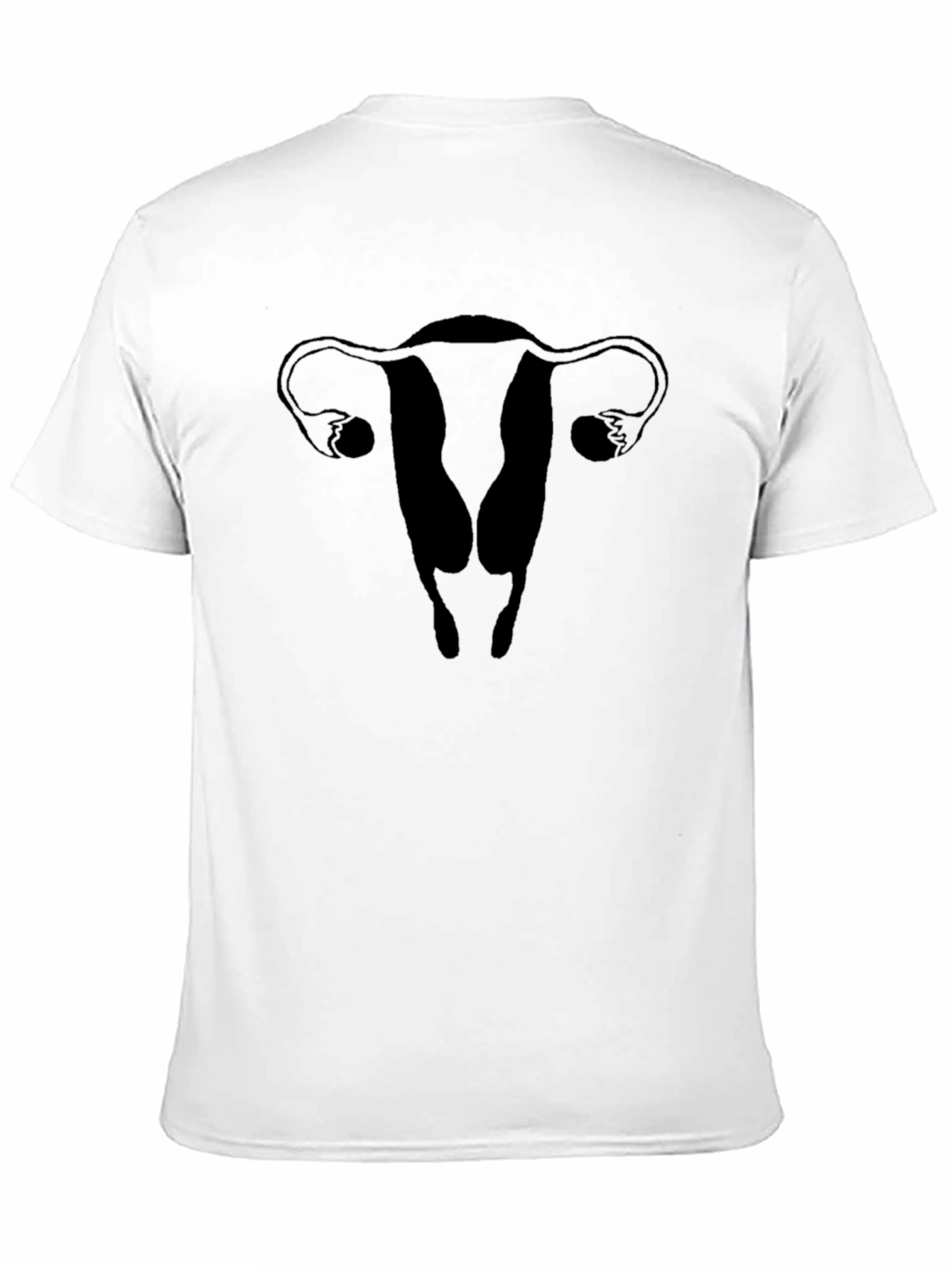 Uterus Graphic Tee - Black Unisex Shirt