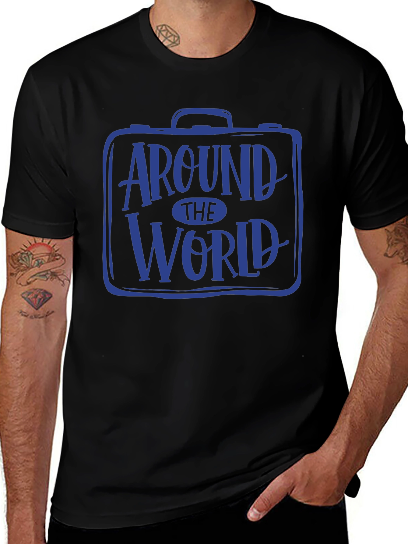 Around the World Graphic Tee - Travel T-Shirt