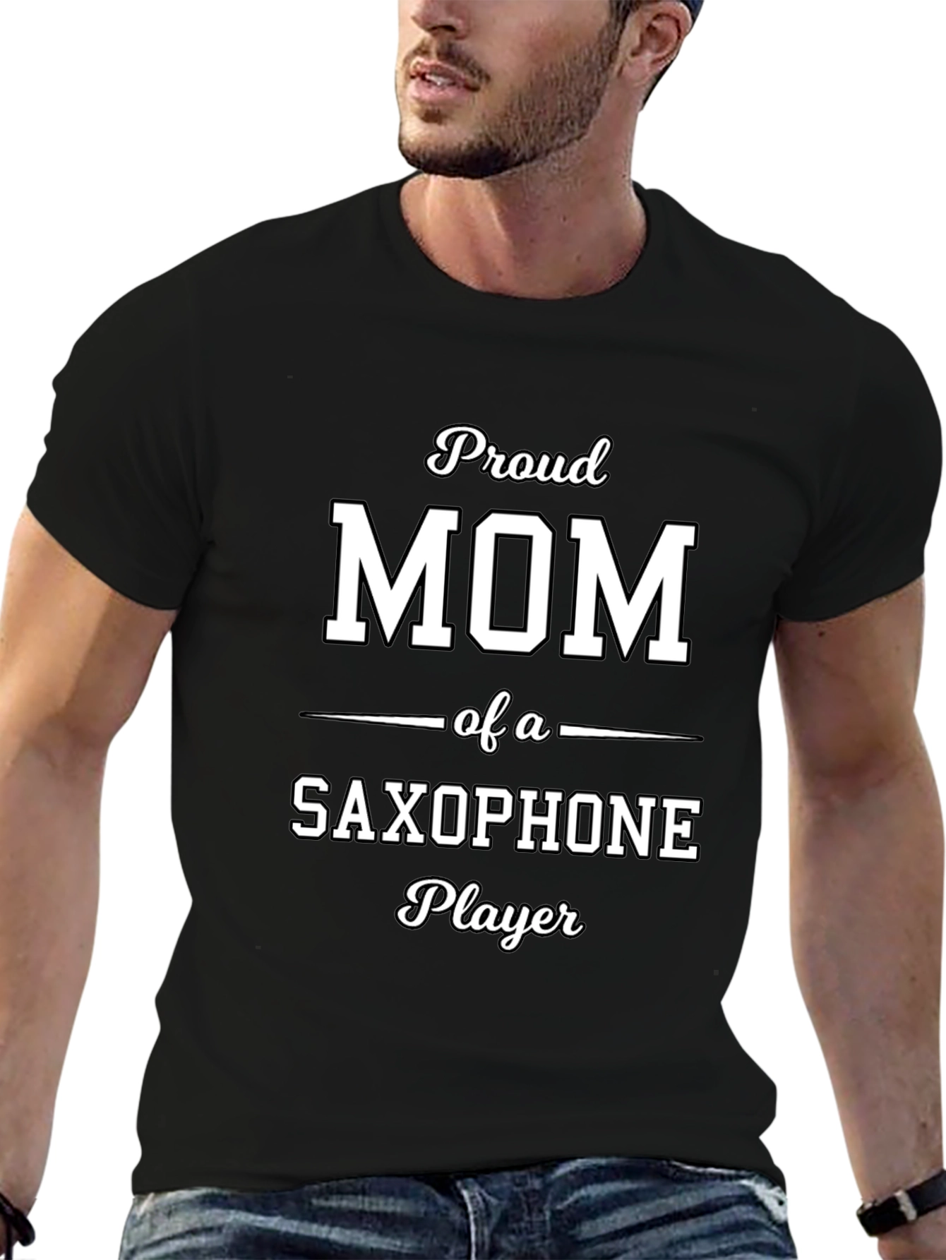 Proud Mom Saxophone Player T-Shirt