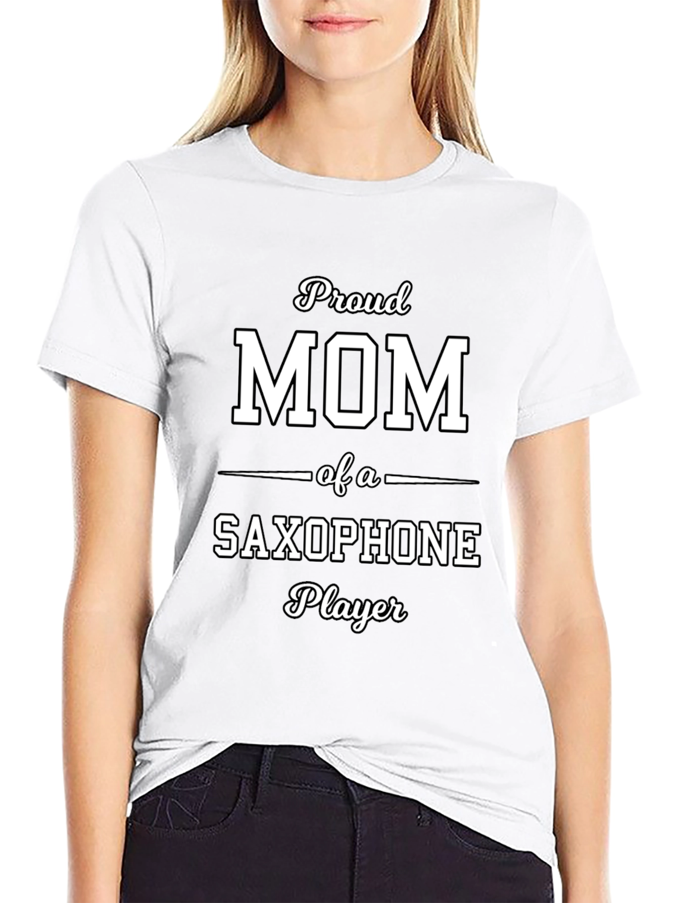 Proud Mom Saxophone Player T-Shirt