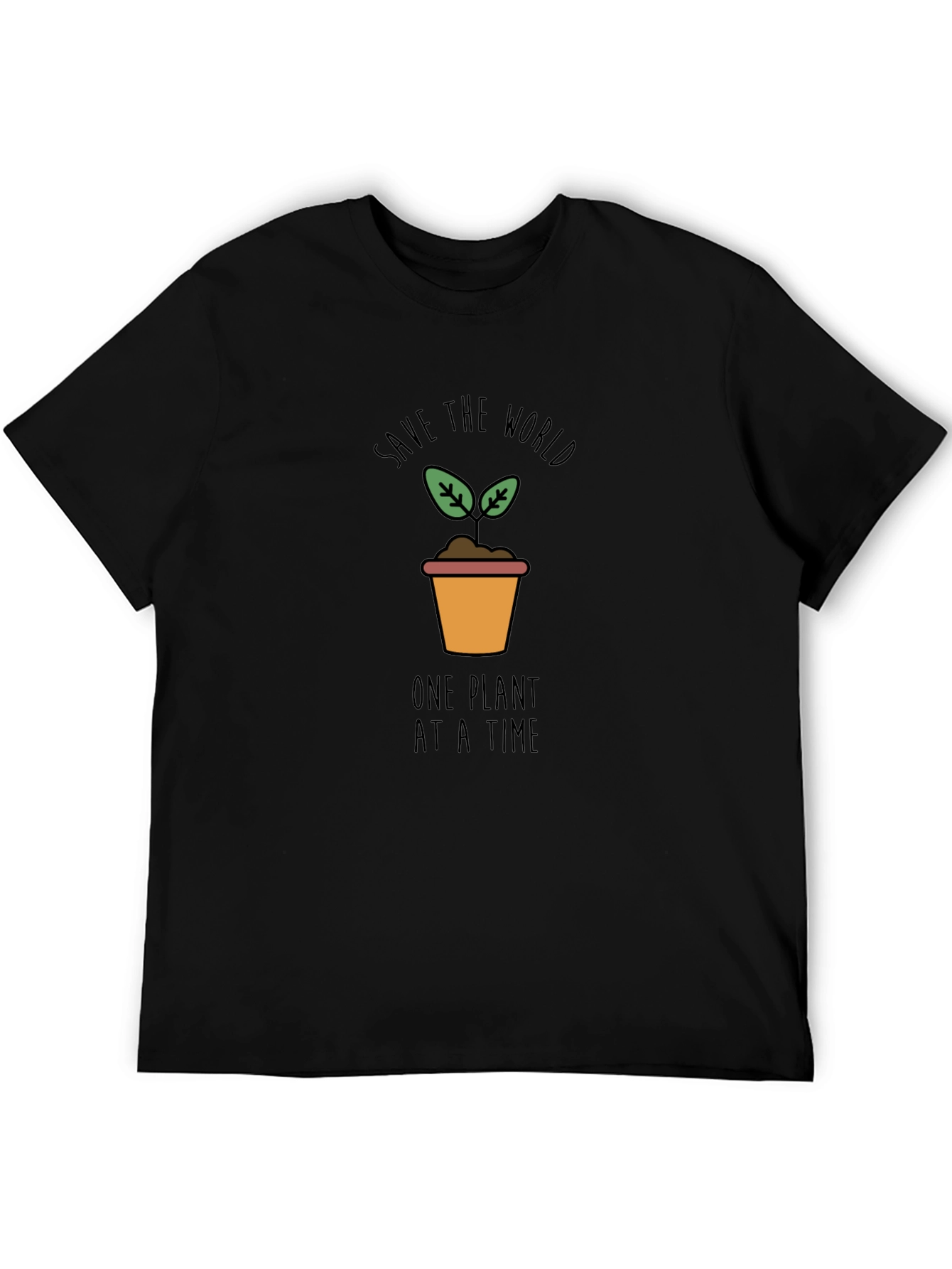 Eco-Friendly Save the World Graphic Tee