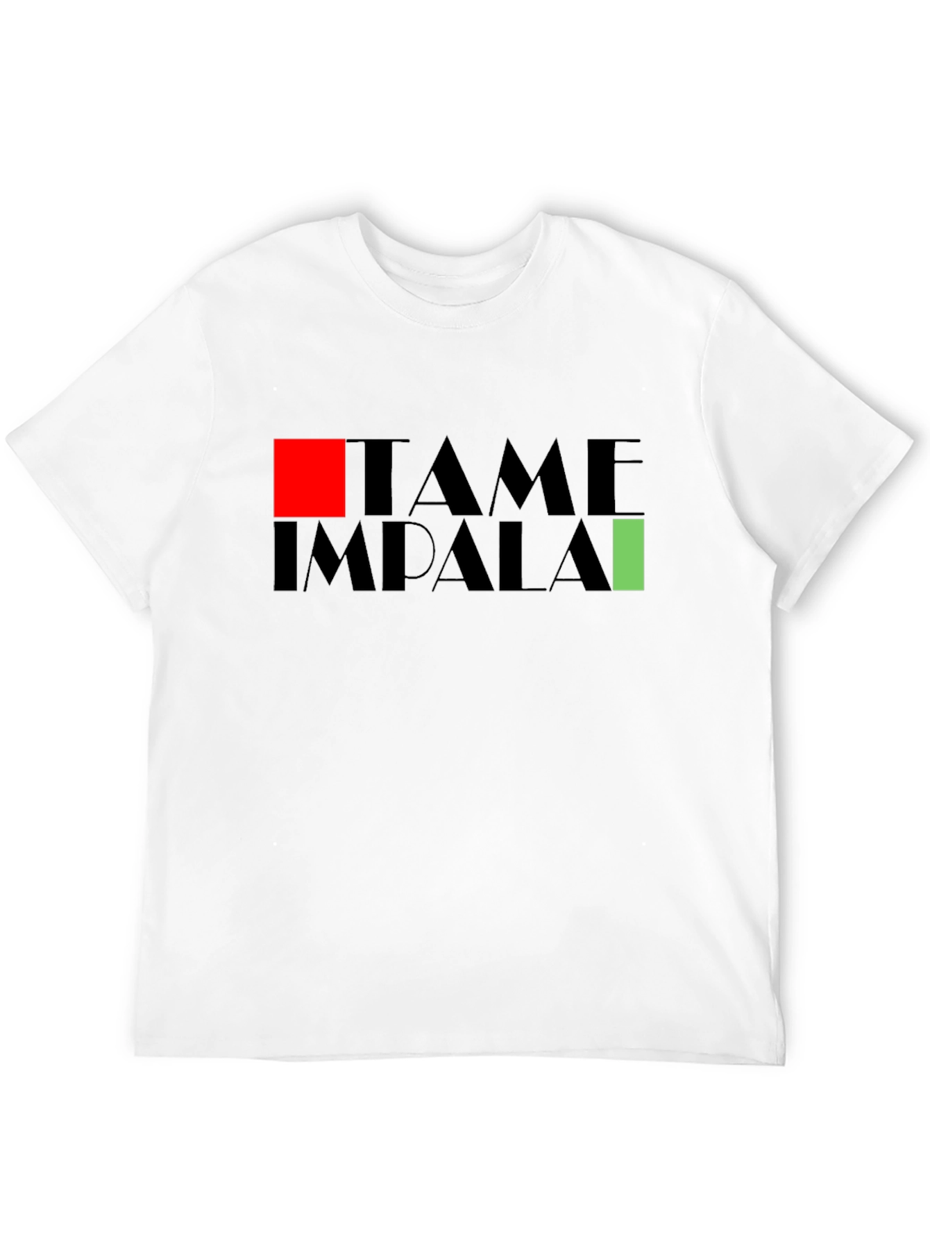 Tame Impala Band Graphic Print Black T-Shirt