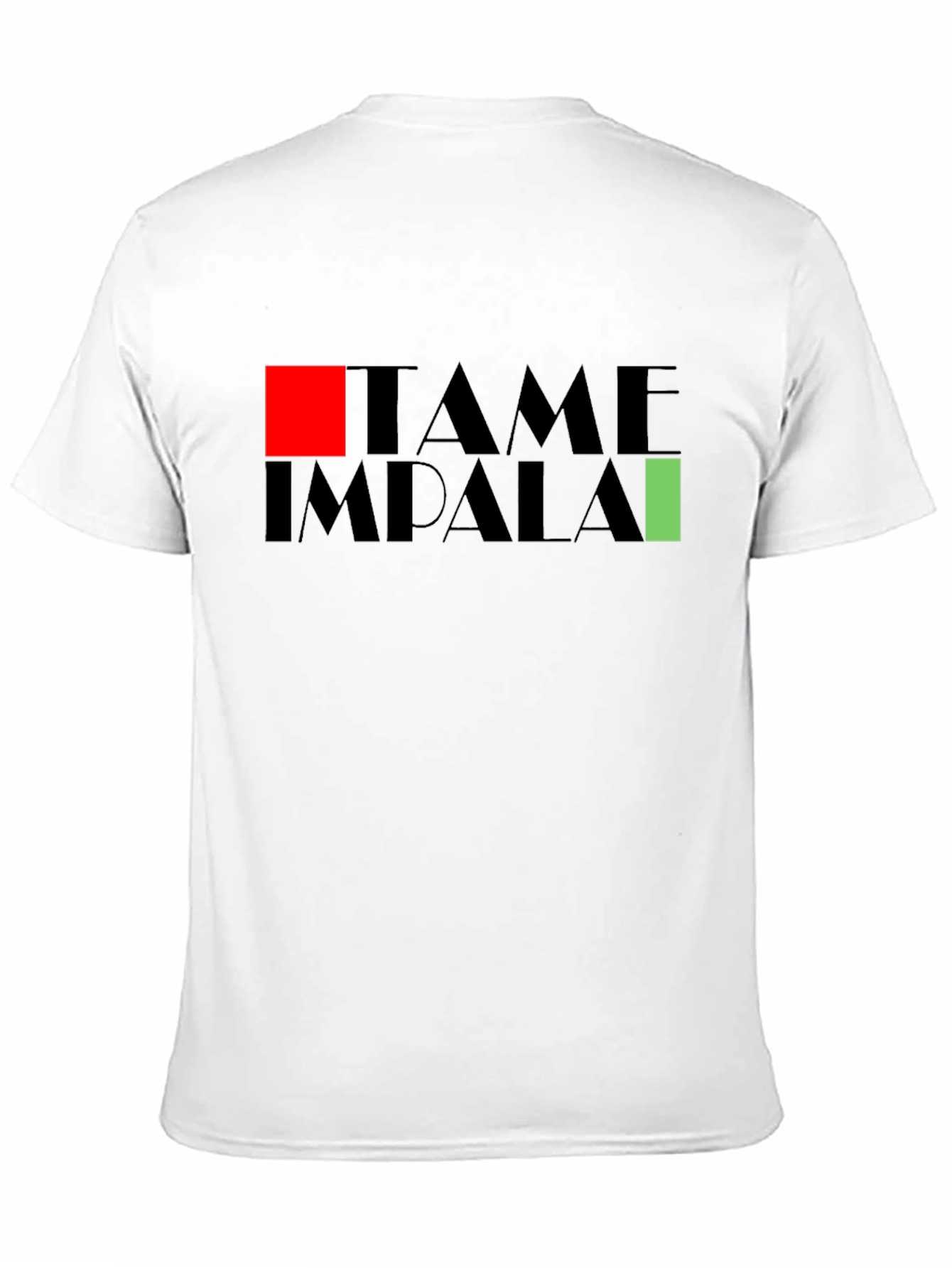 Tame Impala Band Graphic Print Black T-Shirt