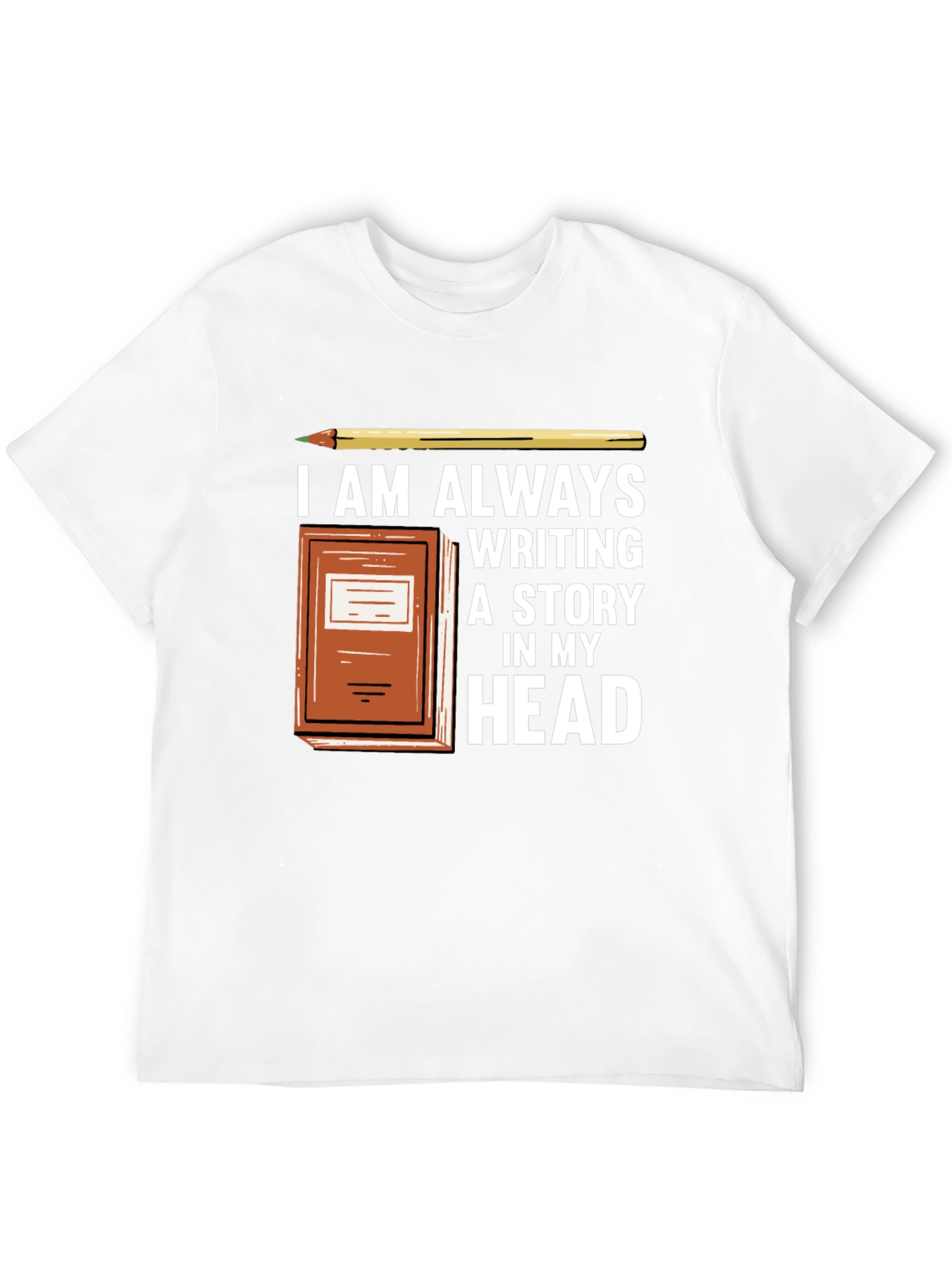 Writers Tee - Always Writing a Story