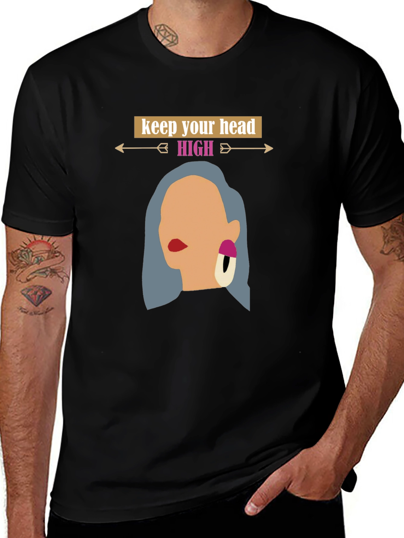 Keep Your Head High Graphic Tee