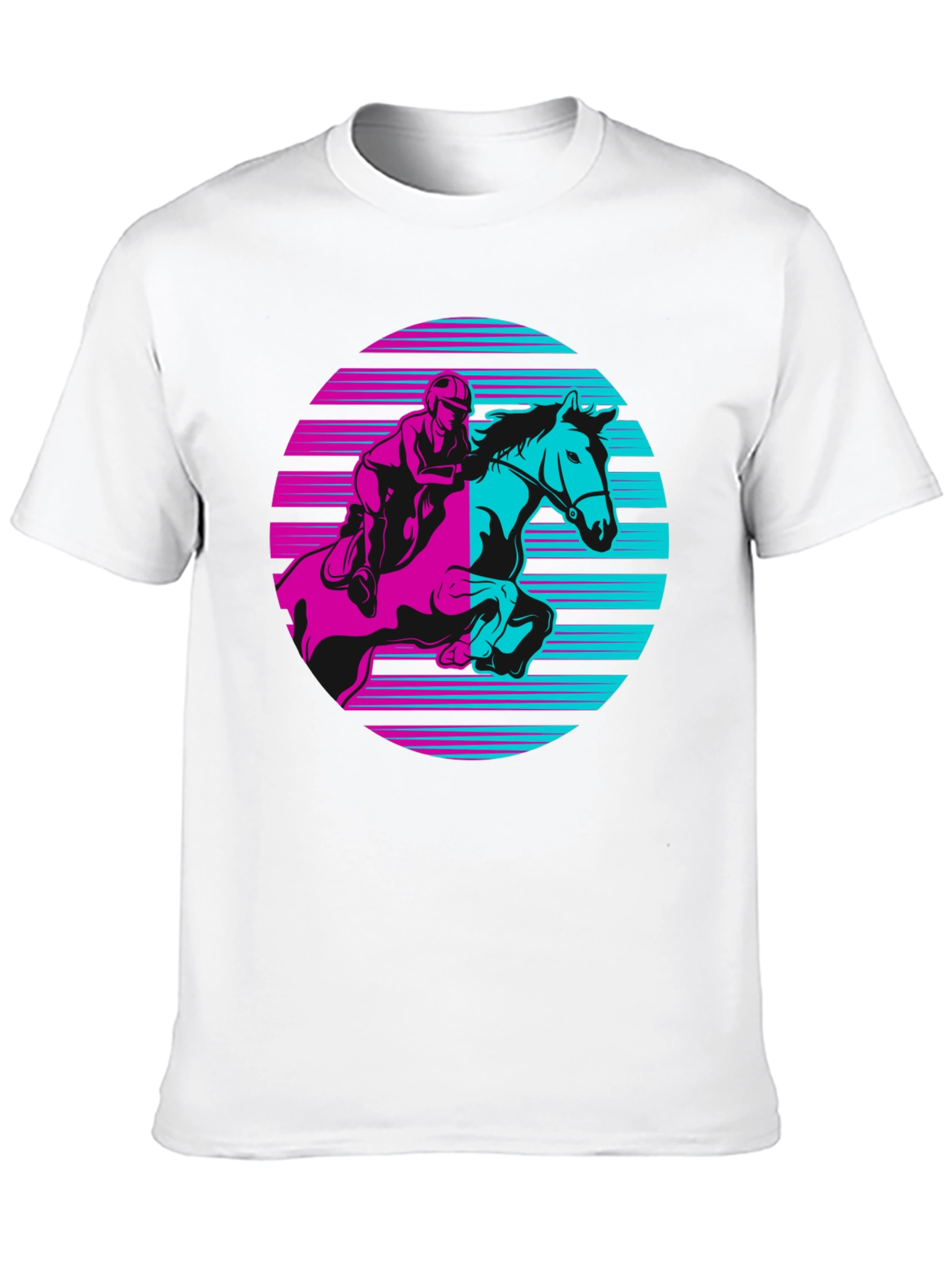 Retro Horse Rider Graphic Tee