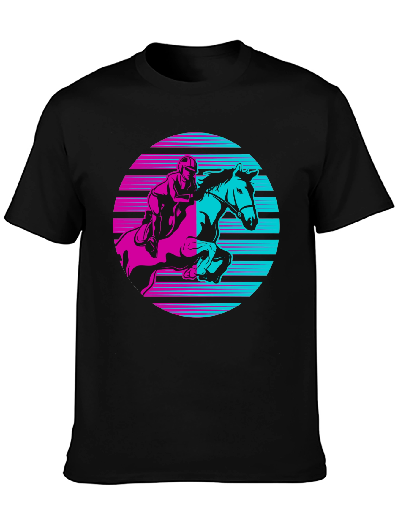 Retro Horse Rider Graphic Tee