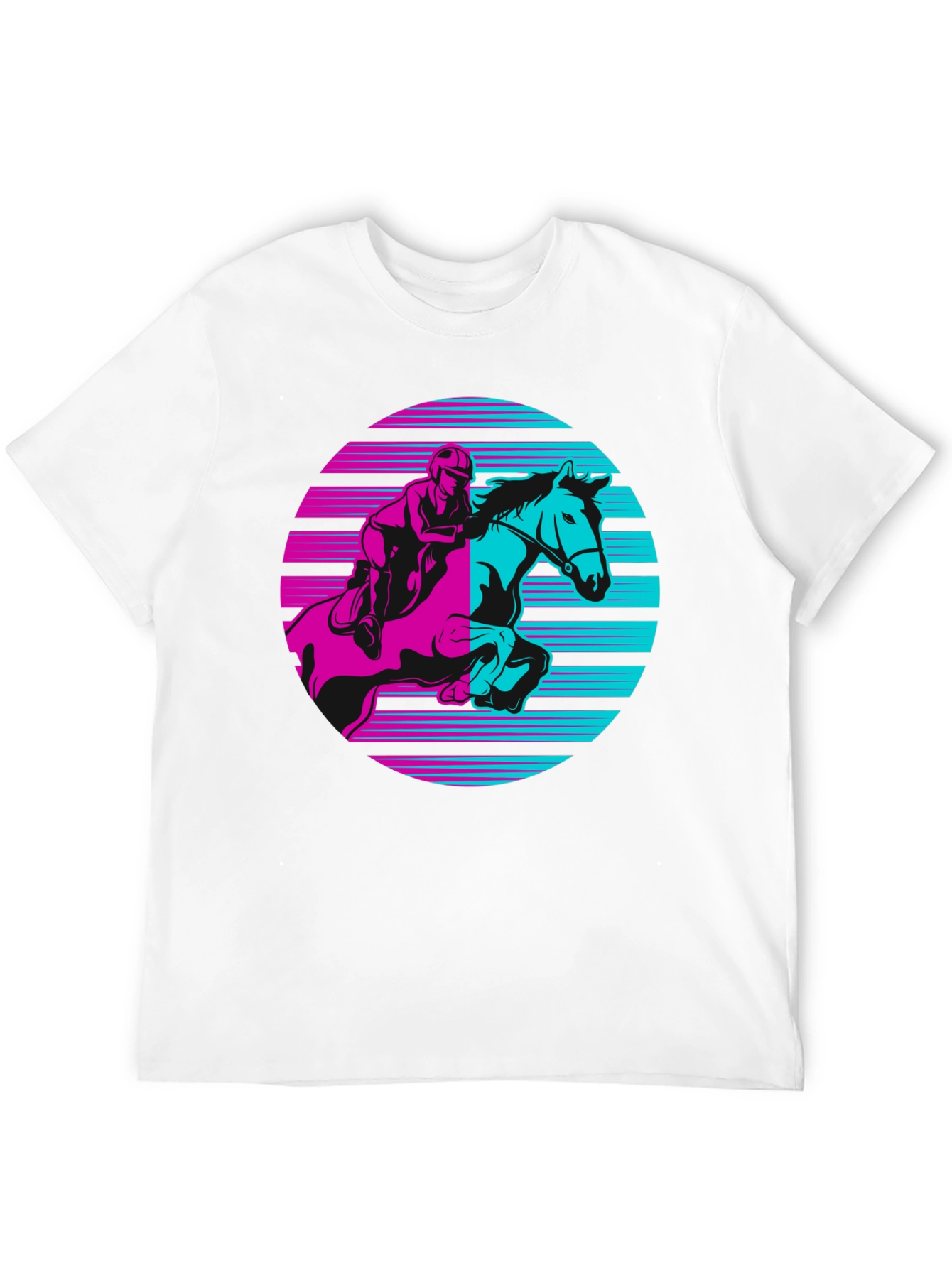 Retro Horse Rider Graphic Tee