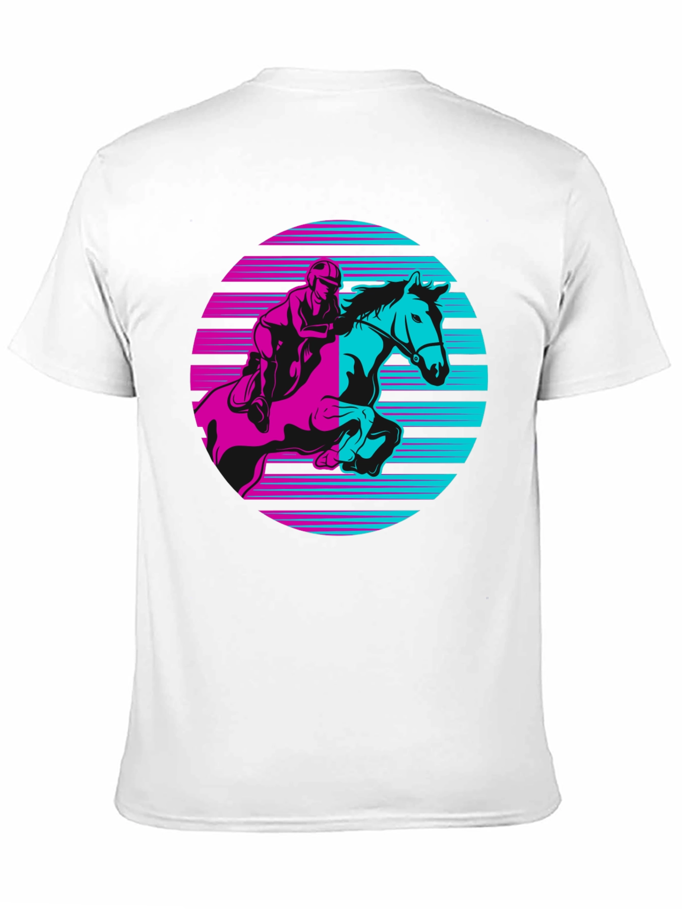 Retro Horse Rider Graphic Tee