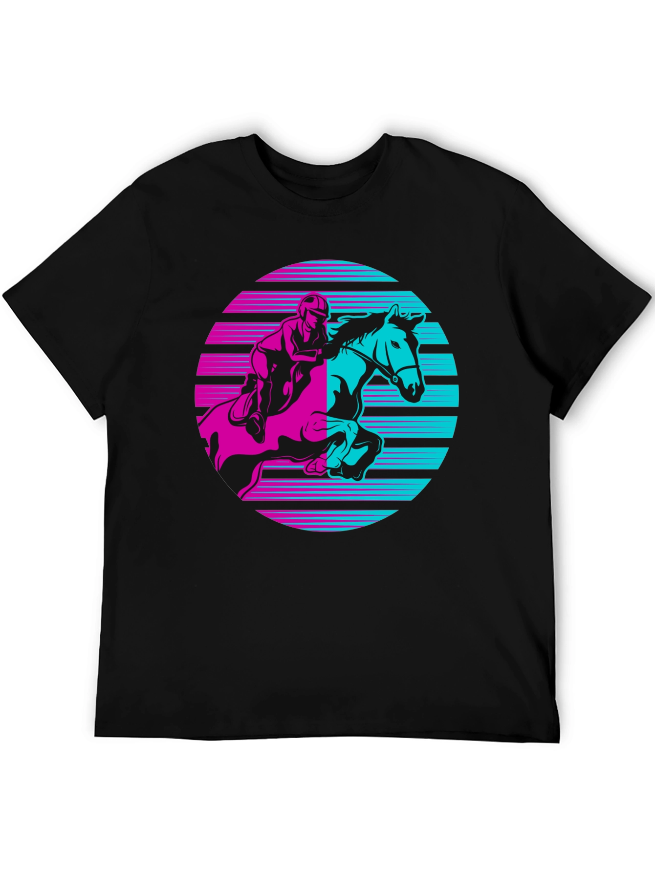 Retro Horse Rider Graphic Tee