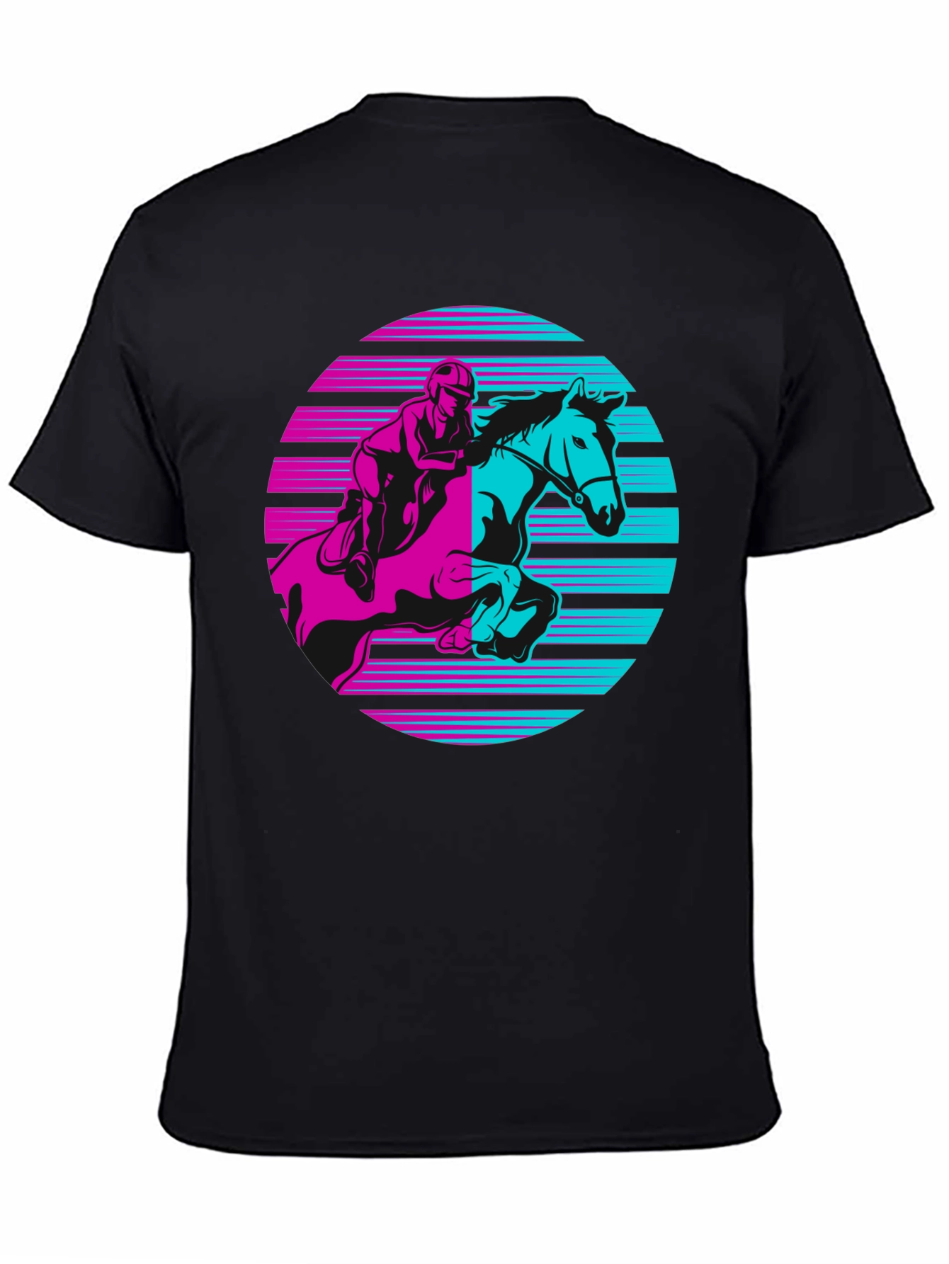 Retro Horse Rider Graphic Tee