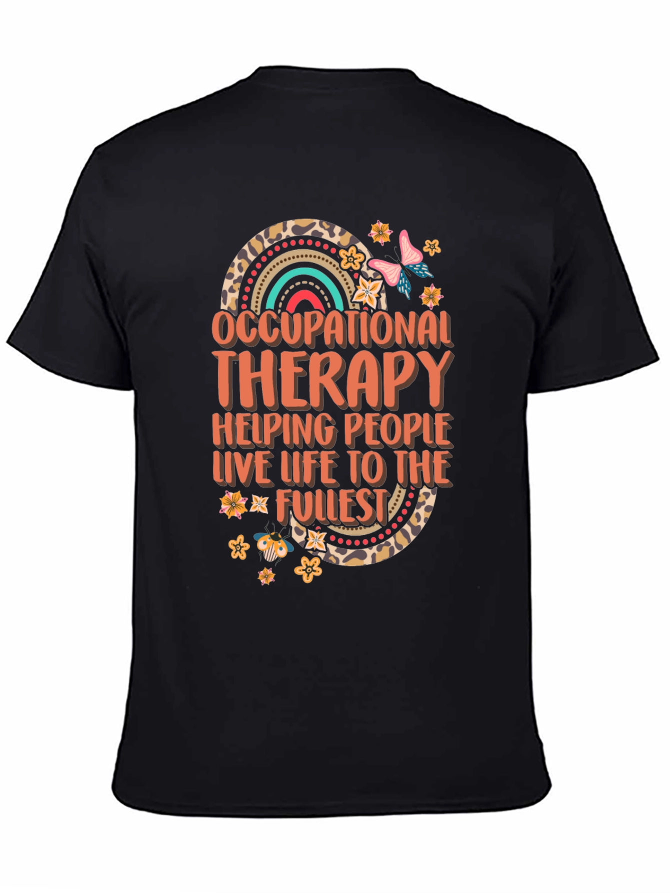 Occupational Therapy T-Shirt Helping People Live Life