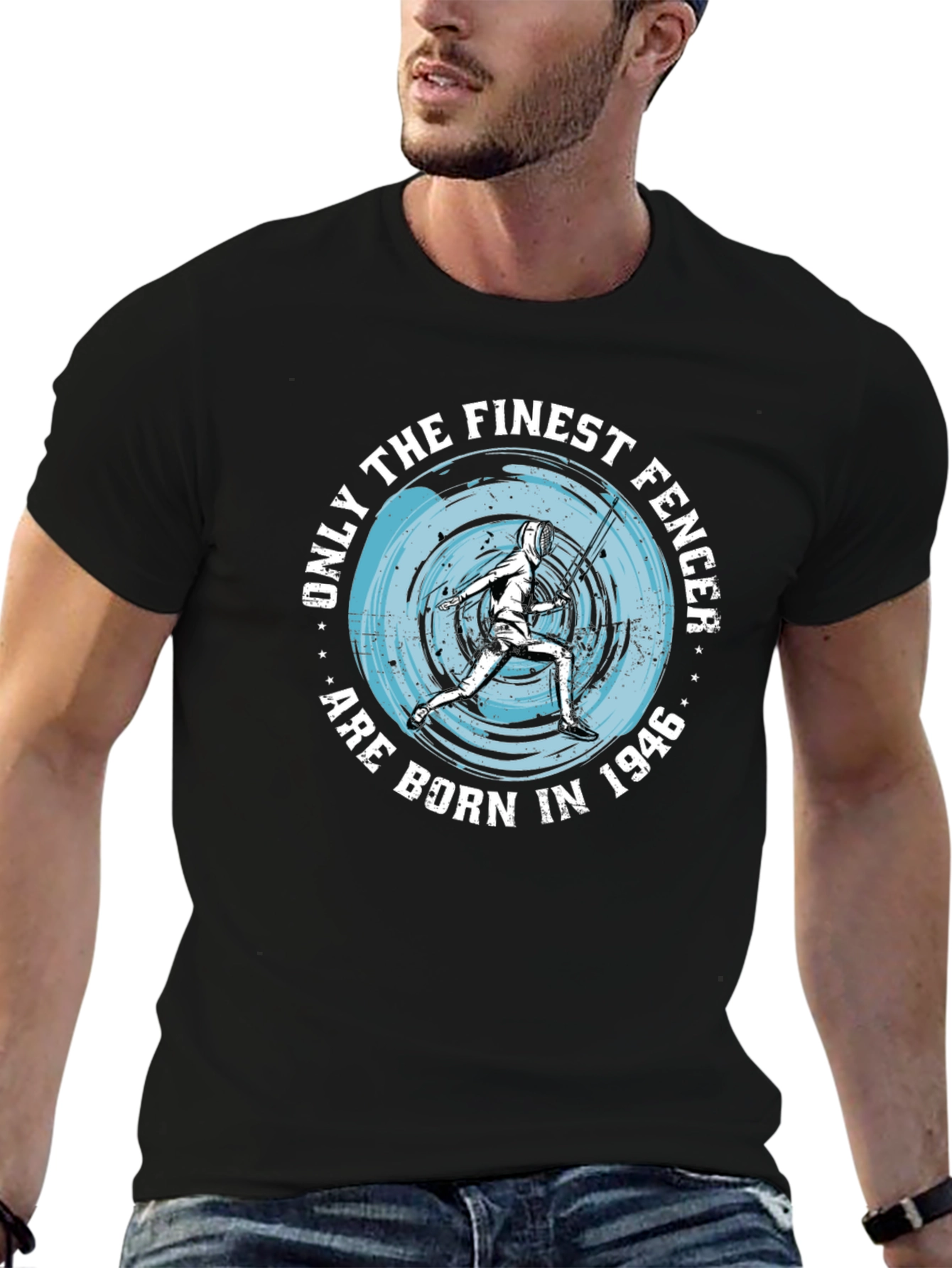 Finest Fencer Born in 1946 T-Shirt