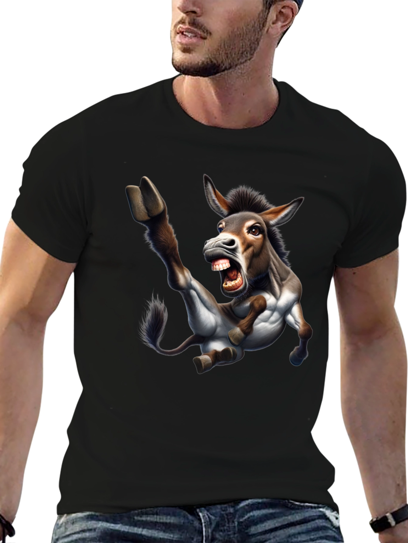 Funny Donkey Kicking T-Shirt