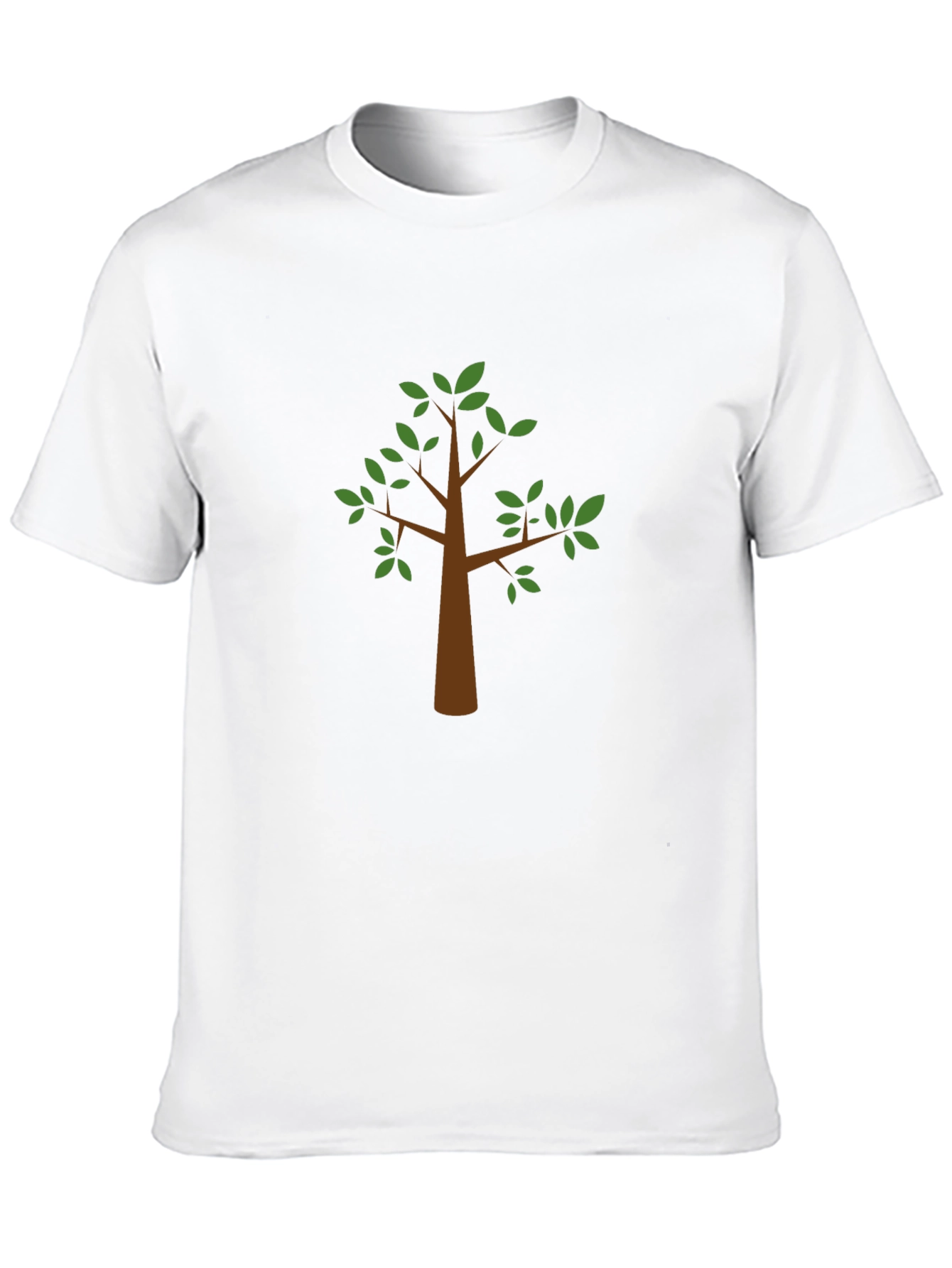 Nature Tree Graphic Tee - Black Casual Shirt