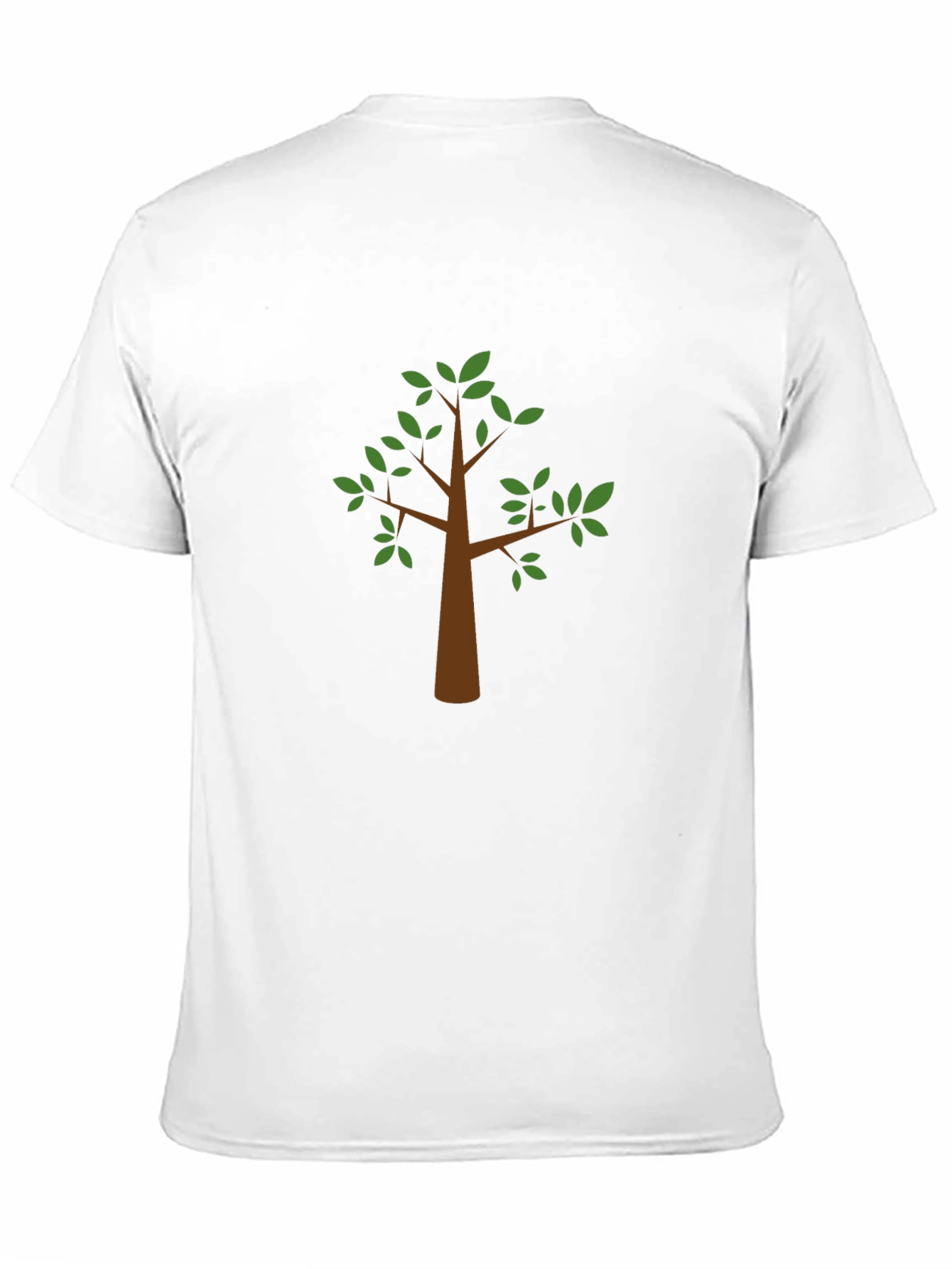 Nature Tree Graphic Tee - Black Casual Shirt