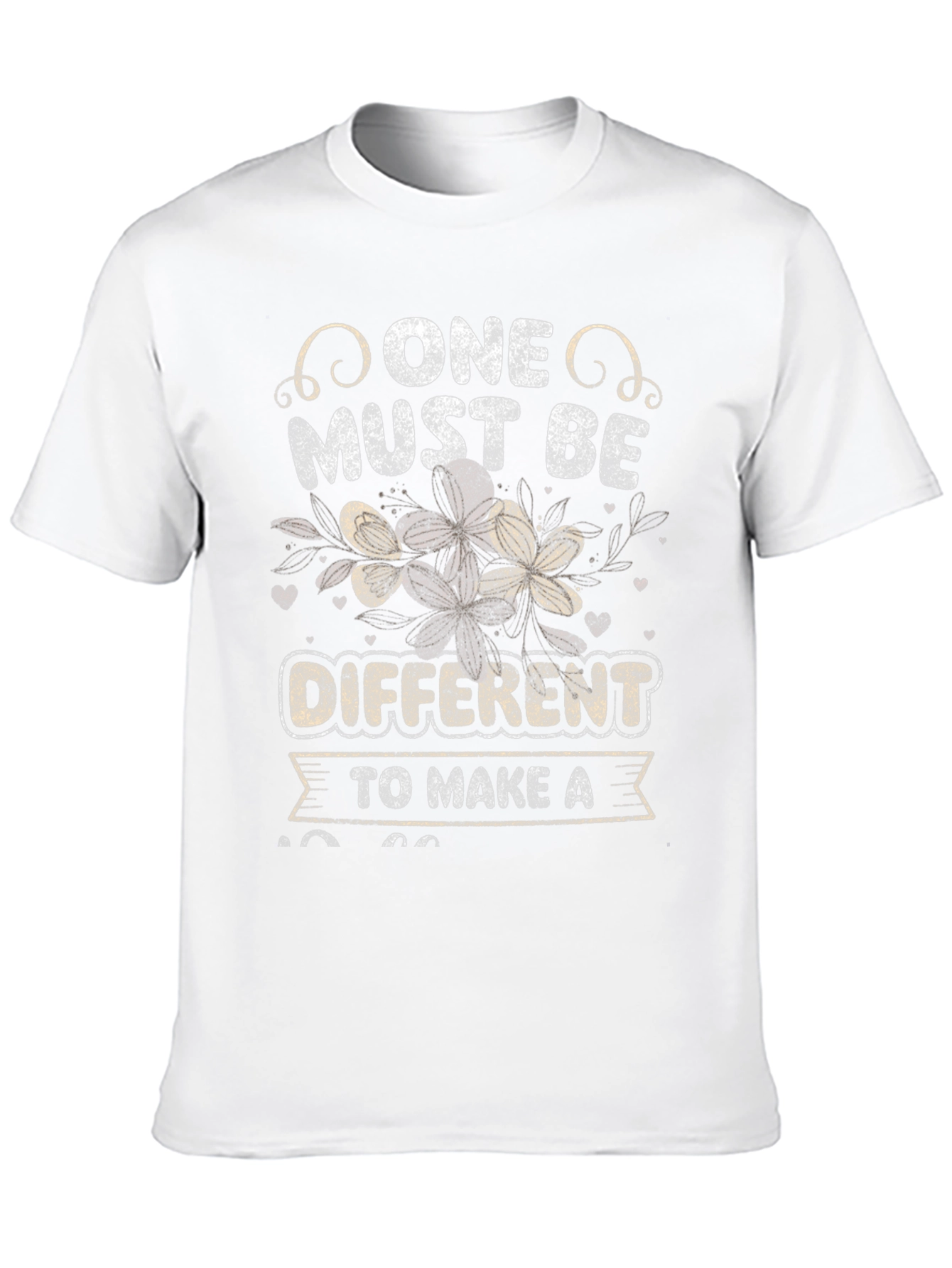 One Must Be Different Graphic T-Shirt