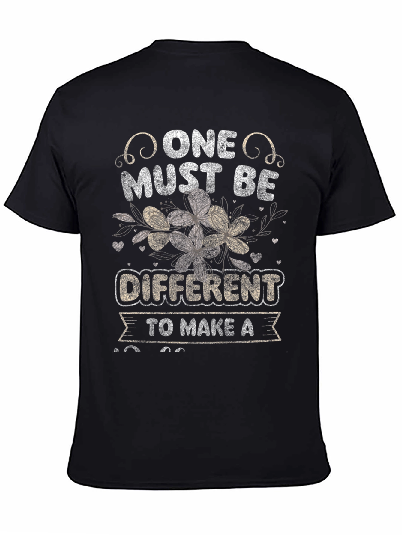 One Must Be Different Graphic T-Shirt