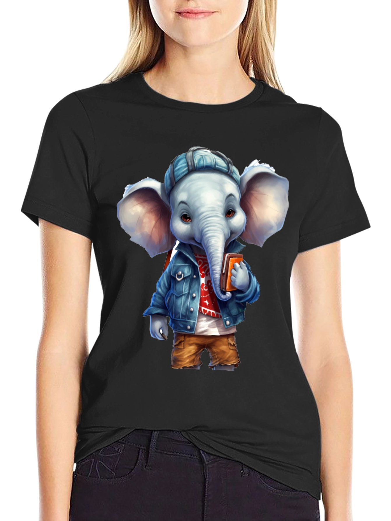 Cartoon Elephant T-Shirt