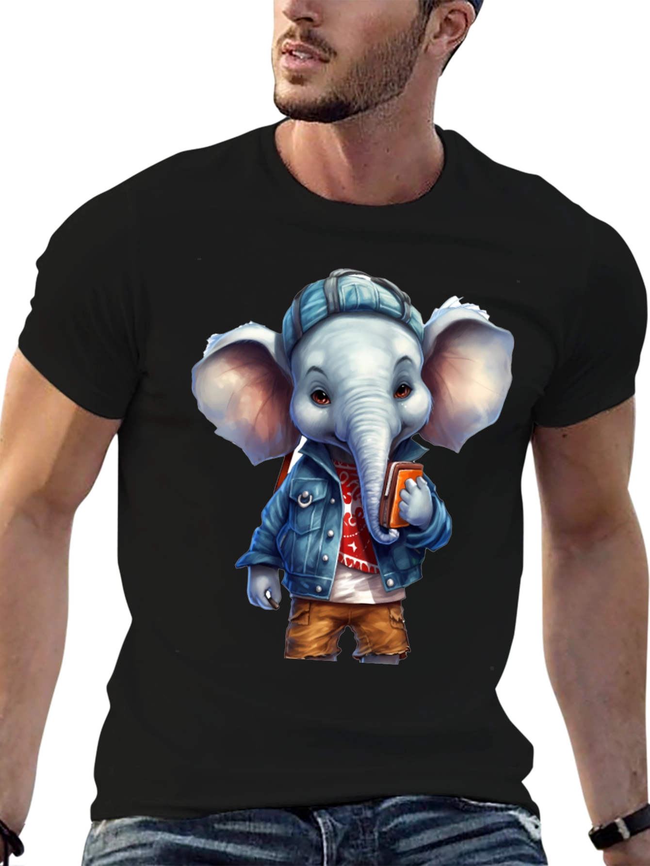 Cartoon Elephant T-Shirt
