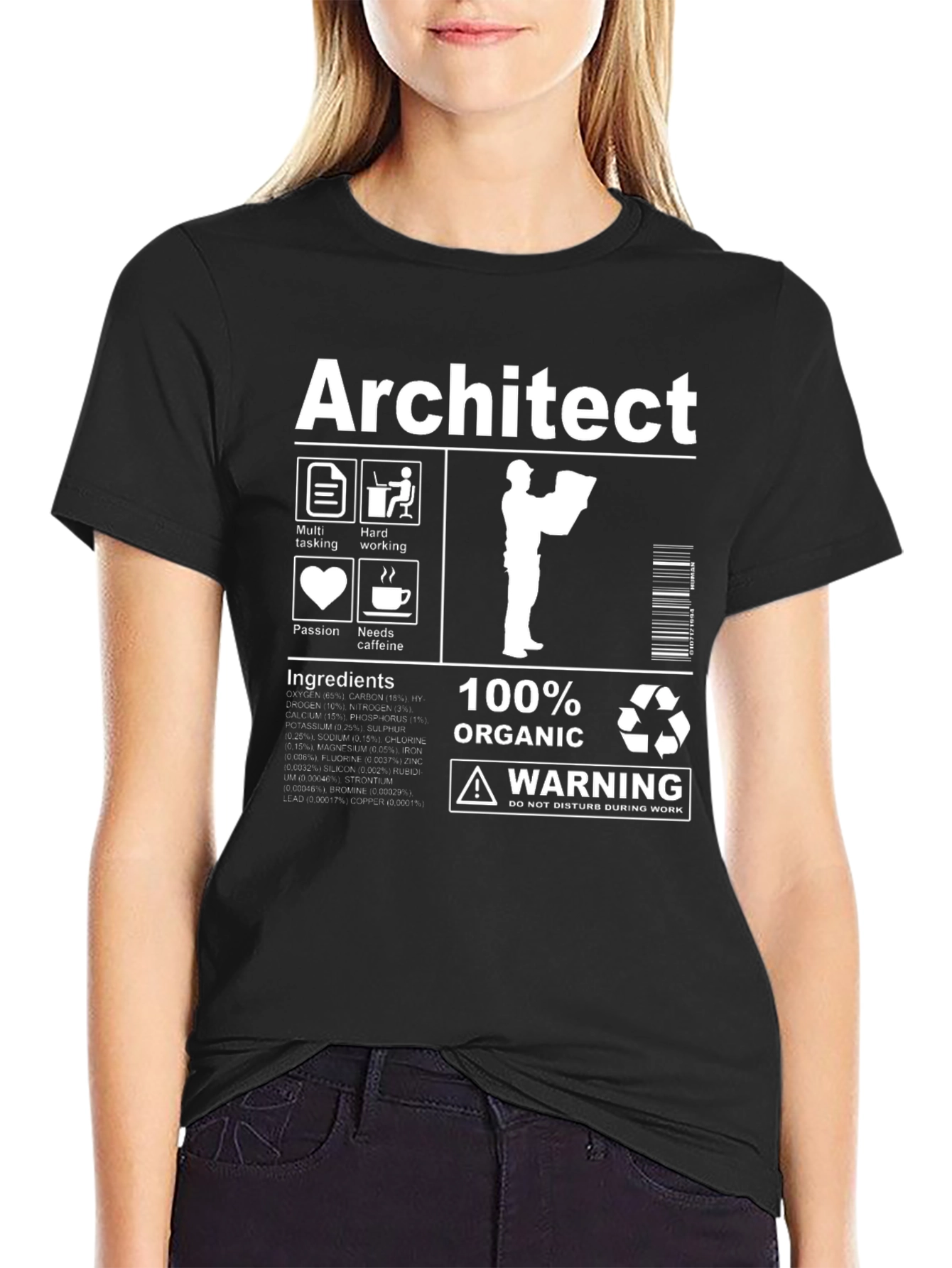 Architect T-Shirt - 100% Organic Cotton