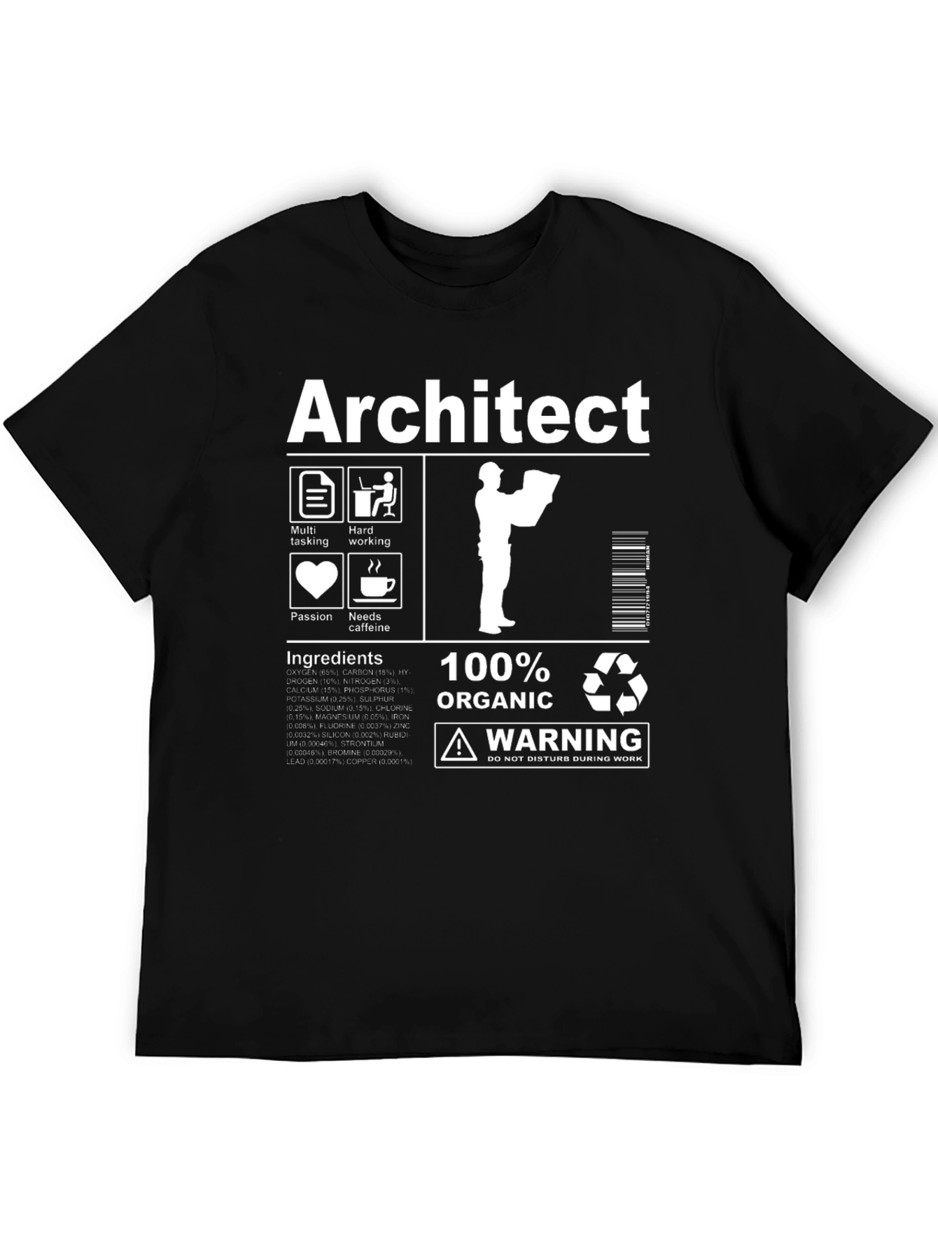 Architect T-Shirt - 100% Organic Cotton