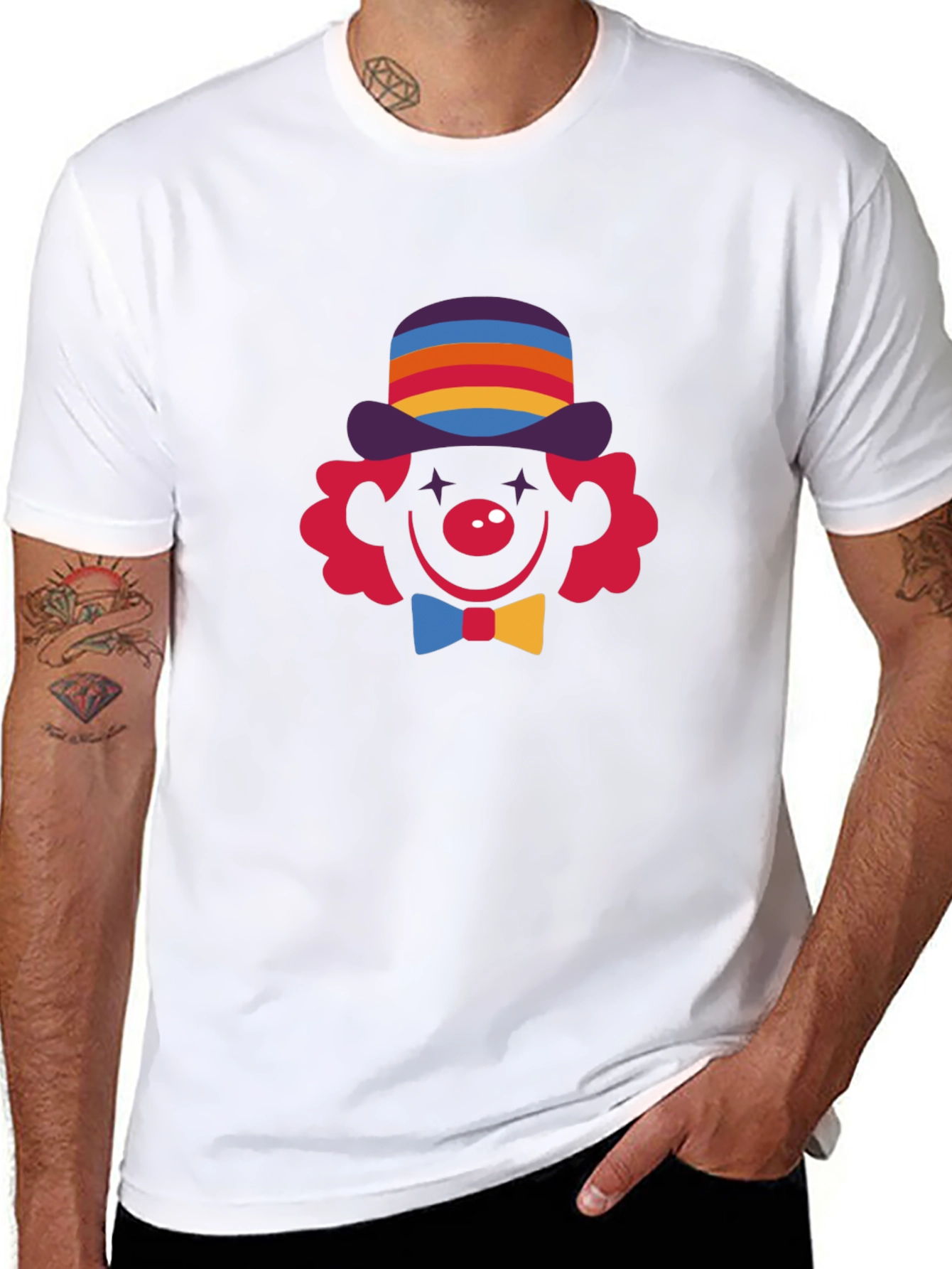 Clown Graphic T-Shirt - Fun and Unique Design