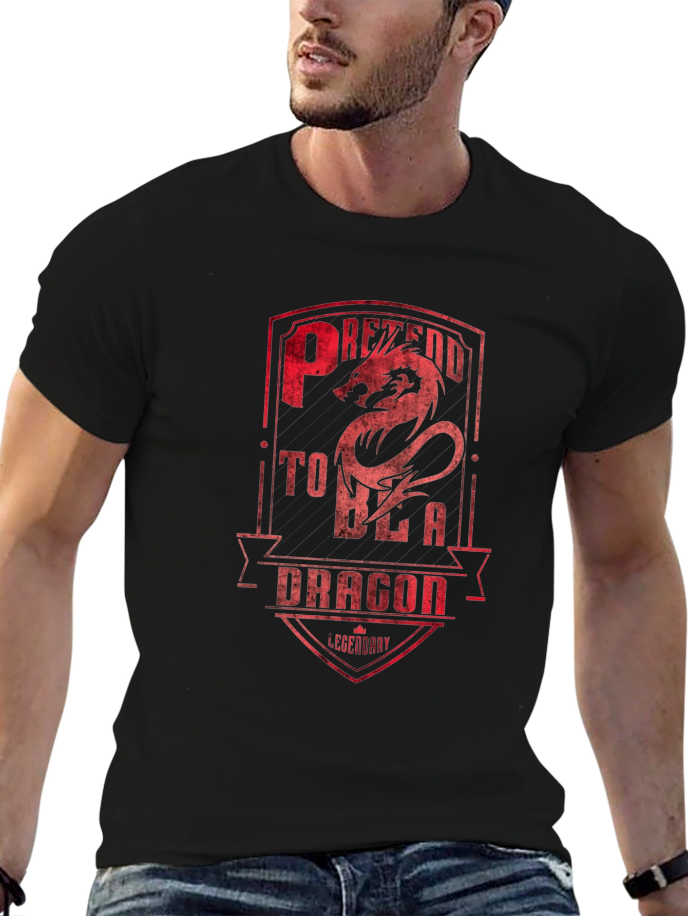 Pretend to be a Dragon T-Shirt - Legendary