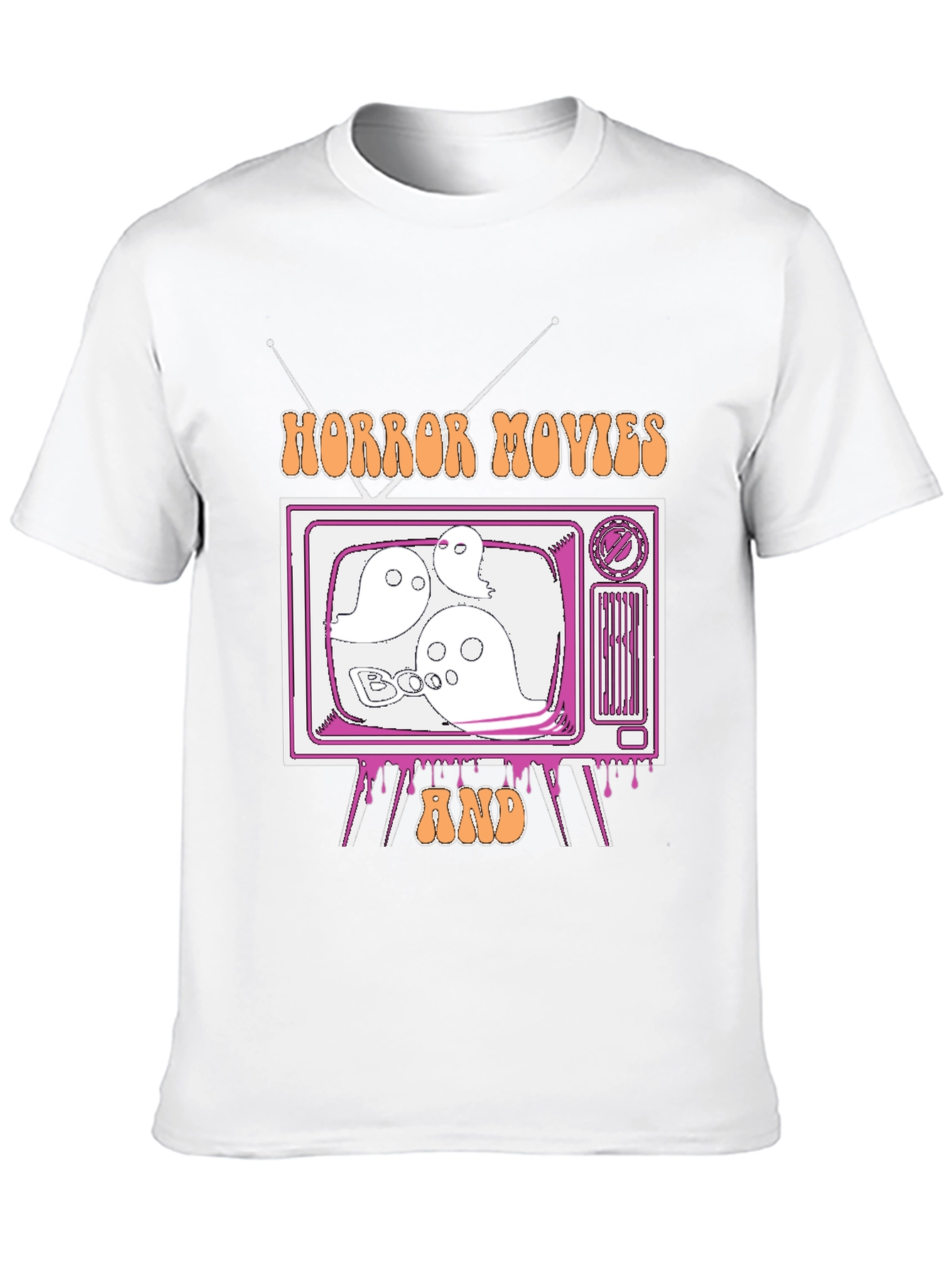Horror Movies & Chill Graphic Tee