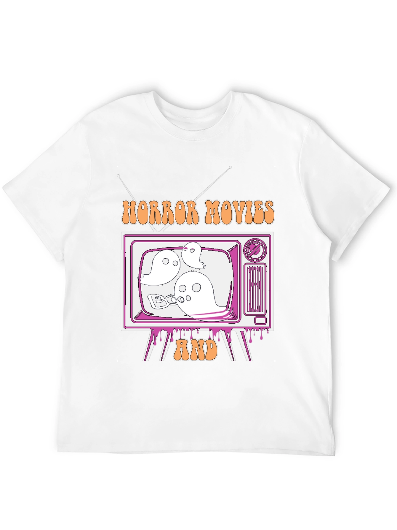 Horror Movies & Chill Graphic Tee