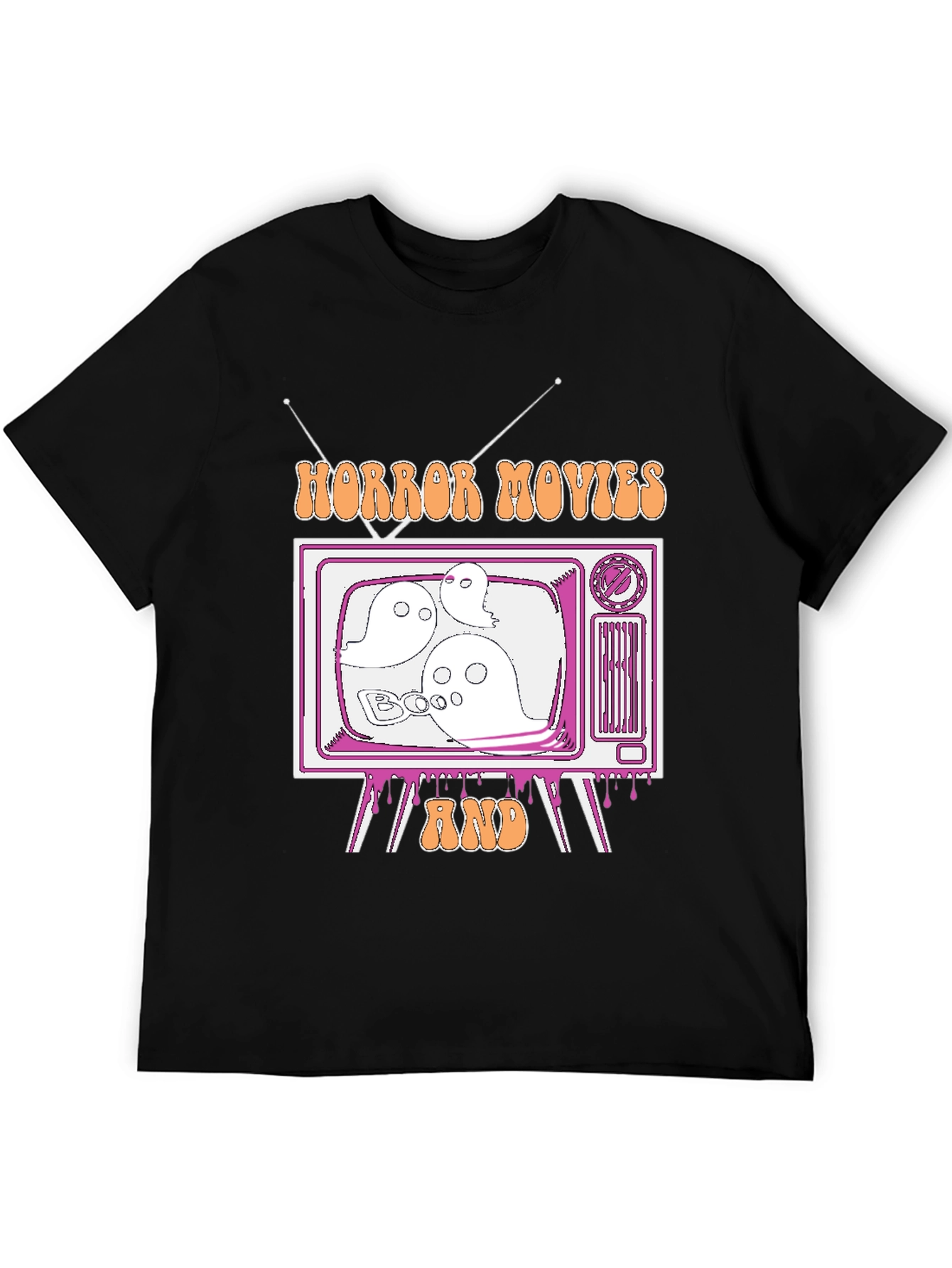 Horror Movies & Chill Graphic Tee