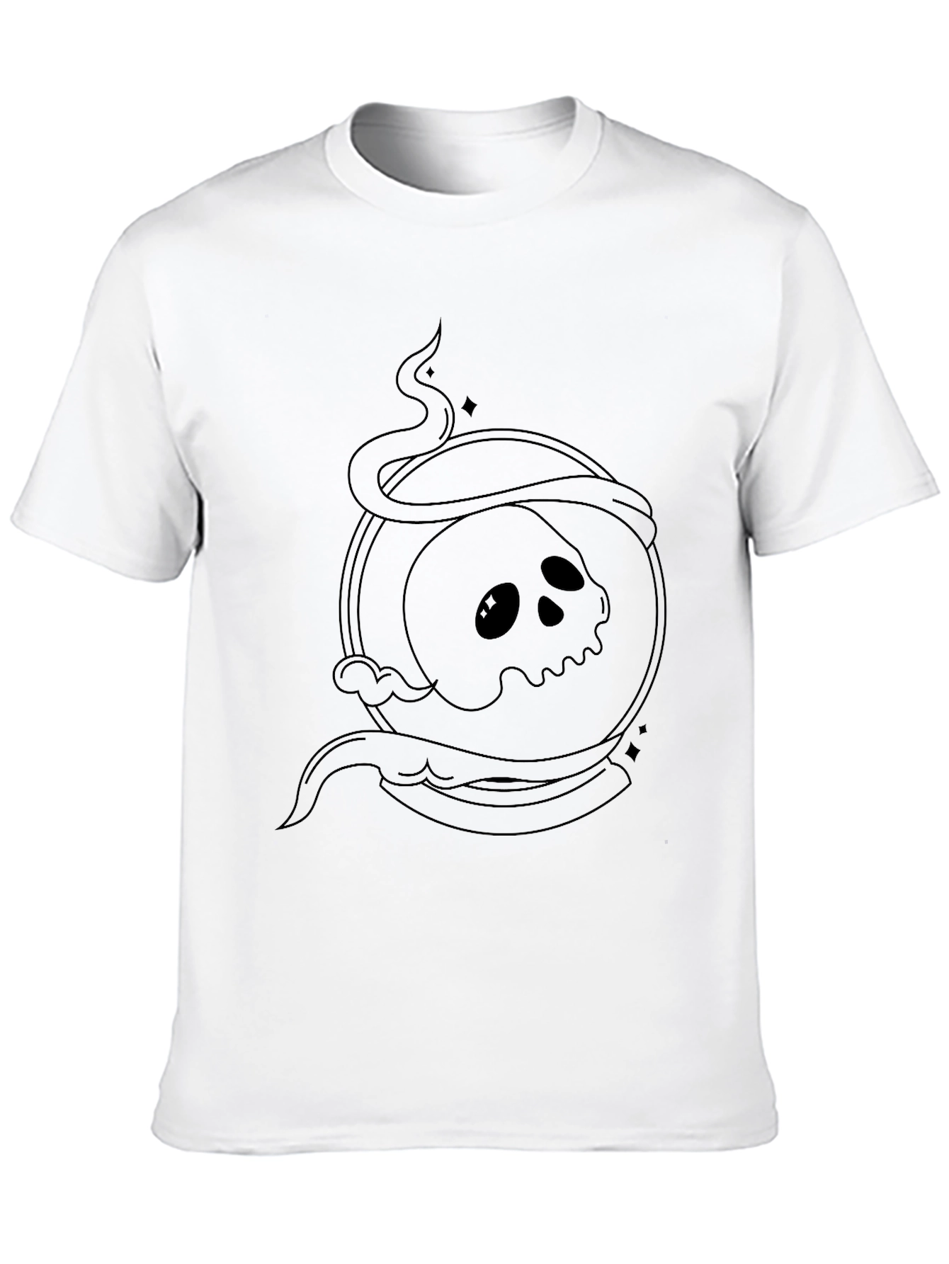Mystic Skull Graphic Tee
