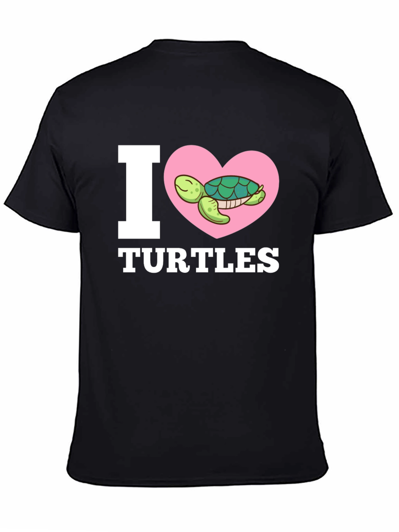 I Love Turtles Graphic T-Shirt