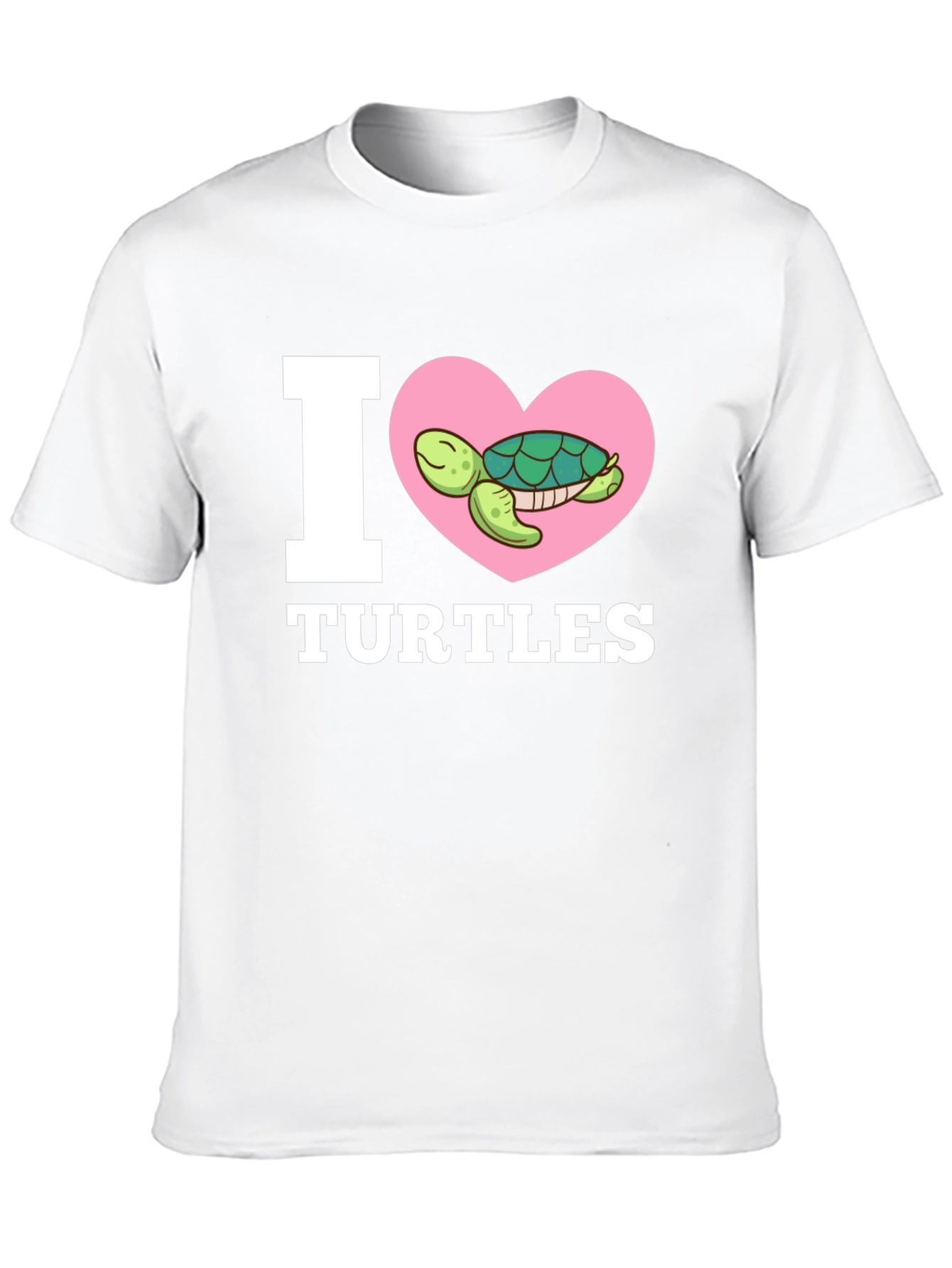 I Love Turtles Graphic T-Shirt