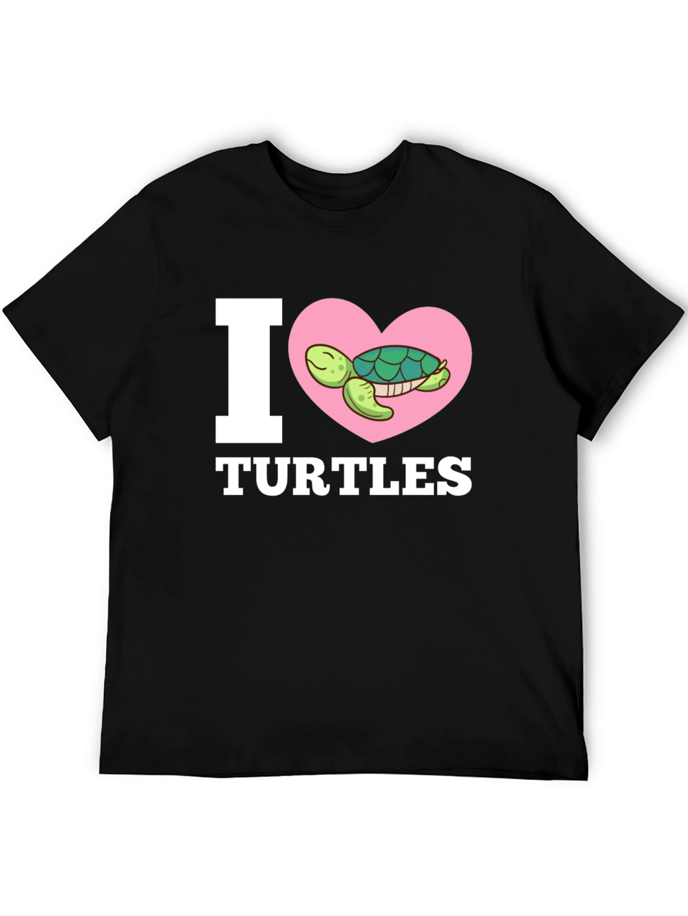 I Love Turtles Graphic T-Shirt