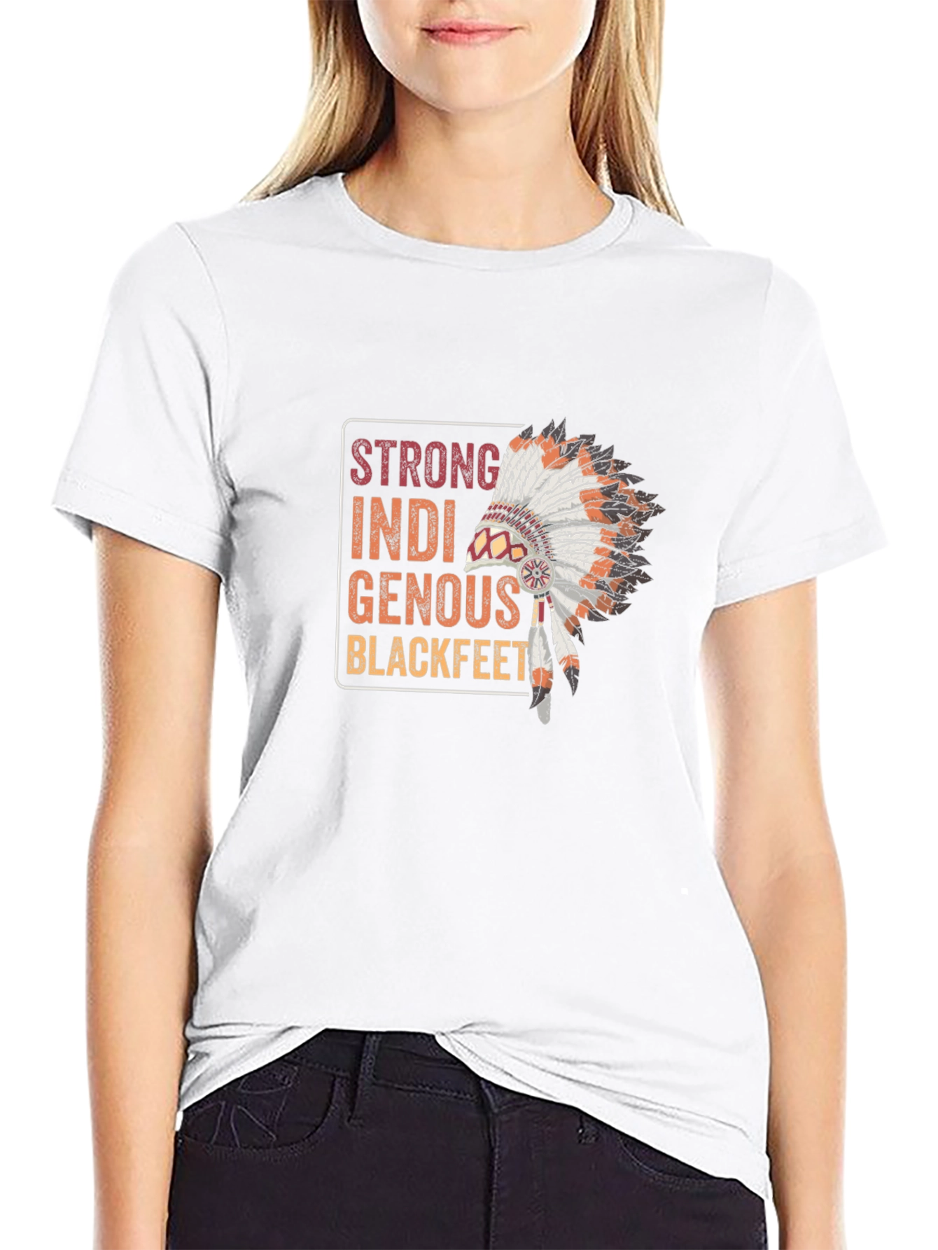 Strong Indigenous Blackfeet T-Shirt