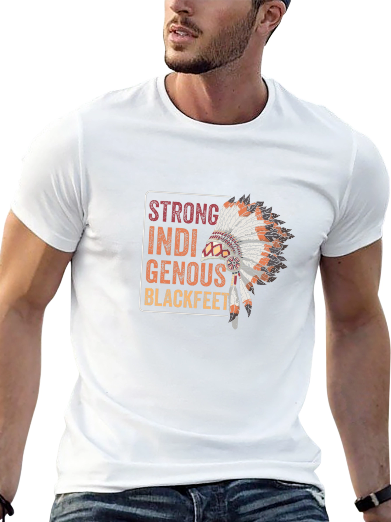 Strong Indigenous Blackfeet T-Shirt