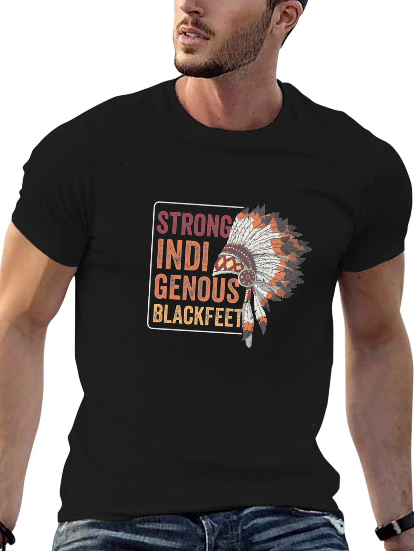 Strong Indigenous Blackfeet T-Shirt