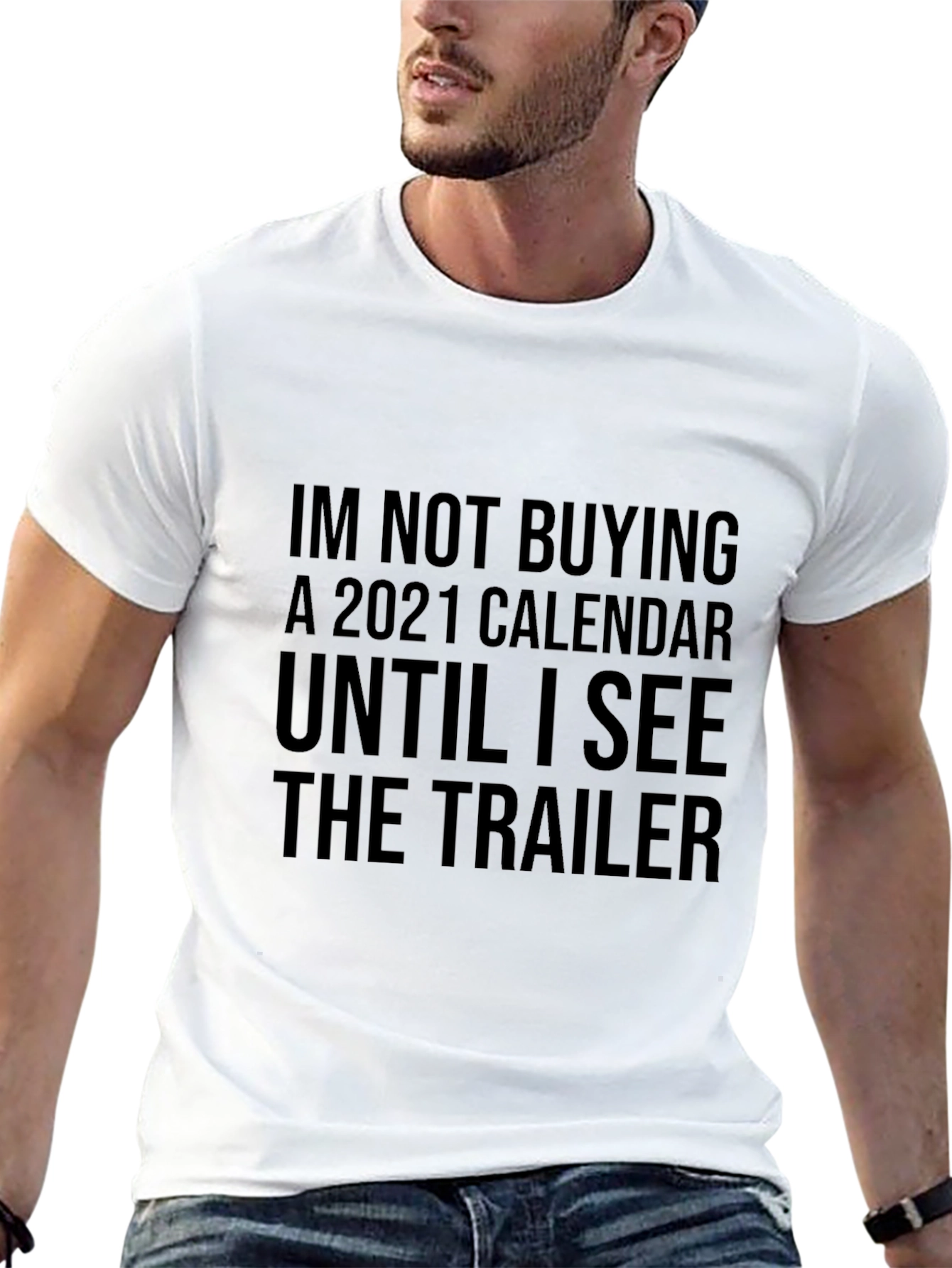 Funny 2021 Calendar Trailer Black T-Shirt