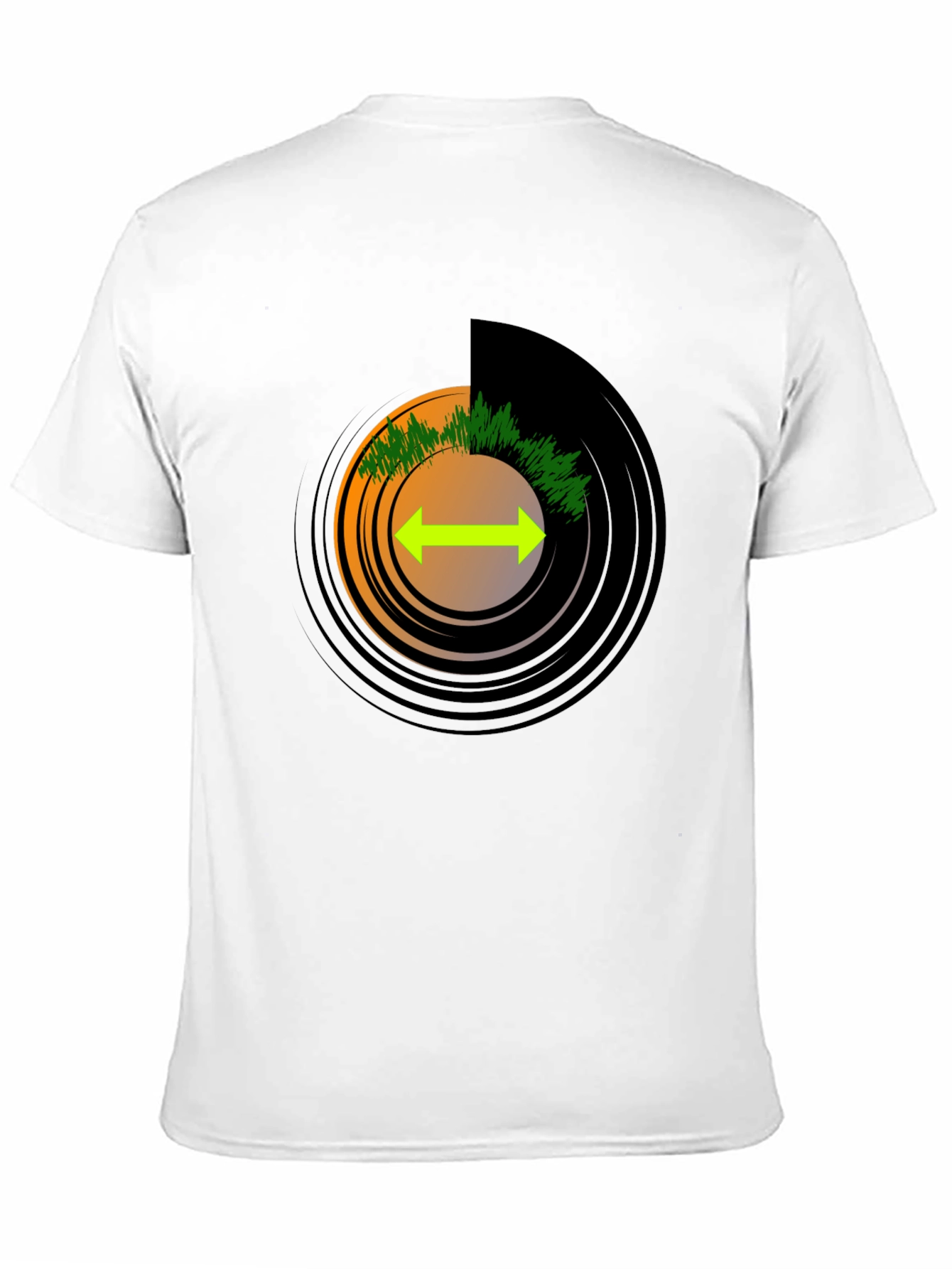 Vinyl Record Graphic T-Shirt