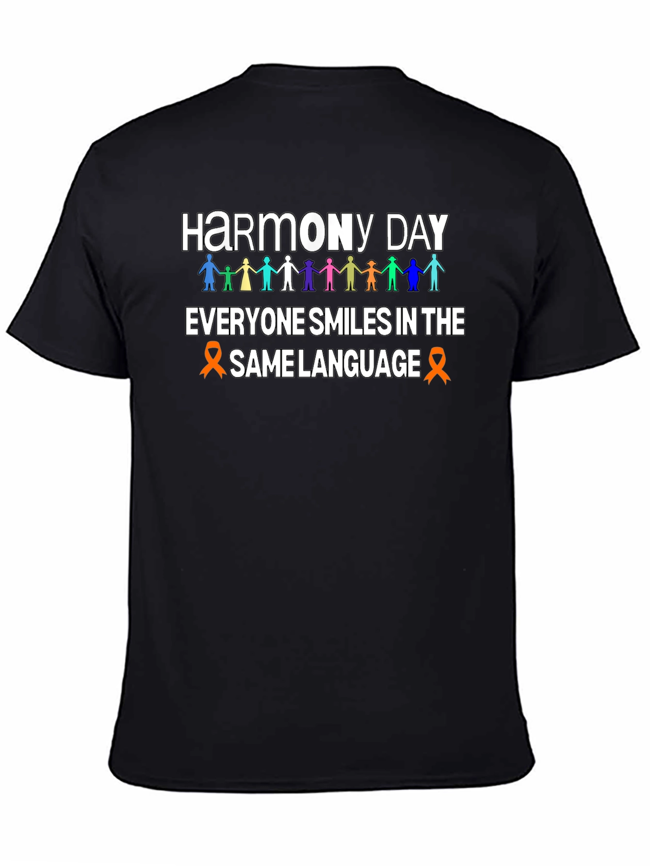 Harmony Day Unisex T-Shirt Everyone Smiles