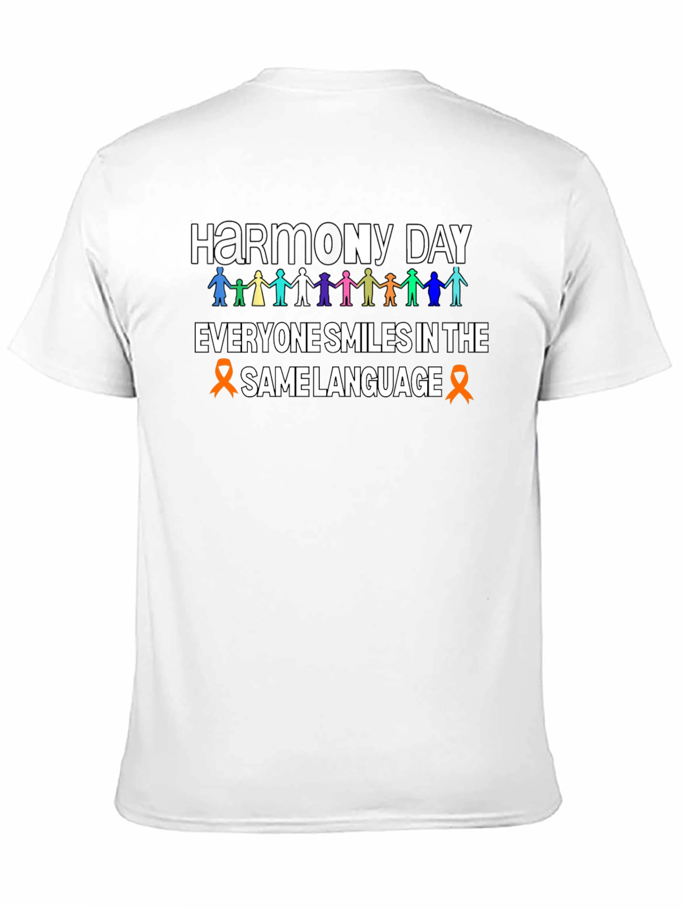 Harmony Day Unisex T-Shirt Everyone Smiles