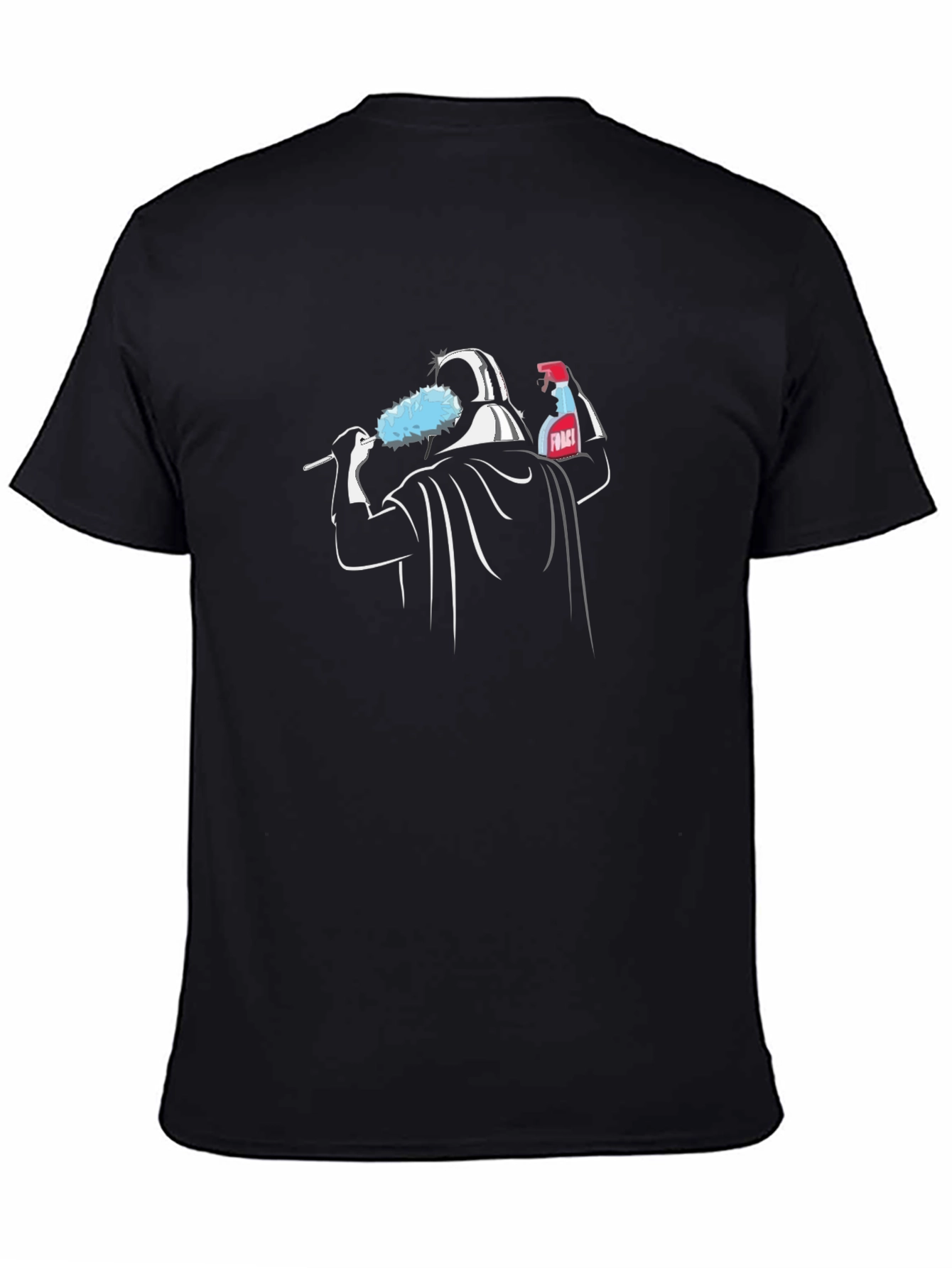 Darth Vader Cleaning T-Shirt - Funny Star Wars Tee