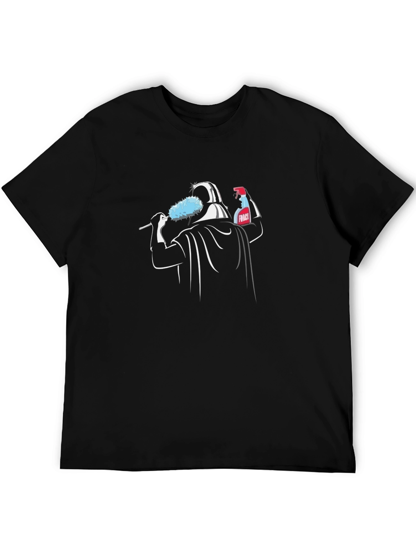 Darth Vader Cleaning T-Shirt - Funny Star Wars Tee