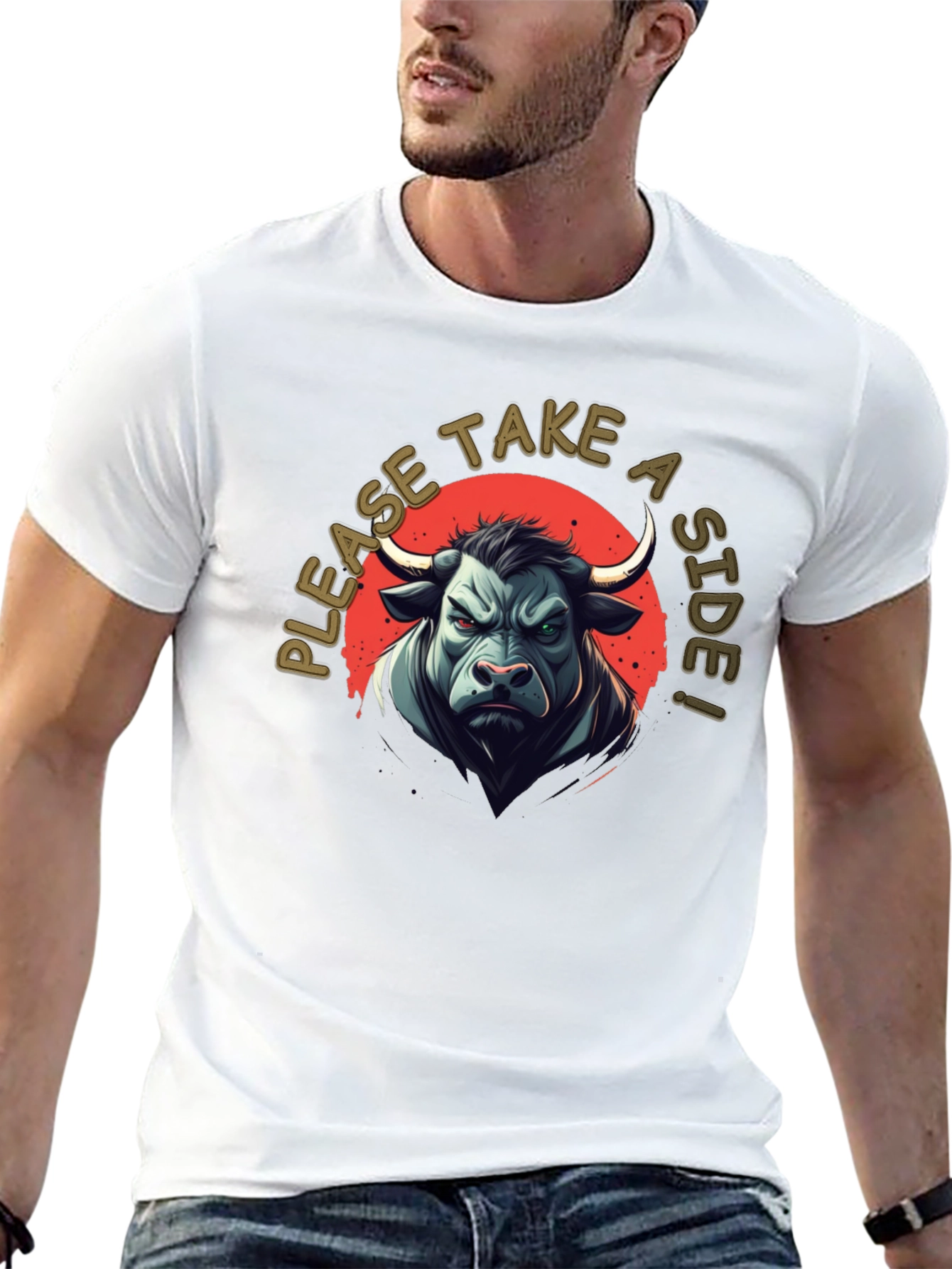 Bull T-Shirt - Take a Side!