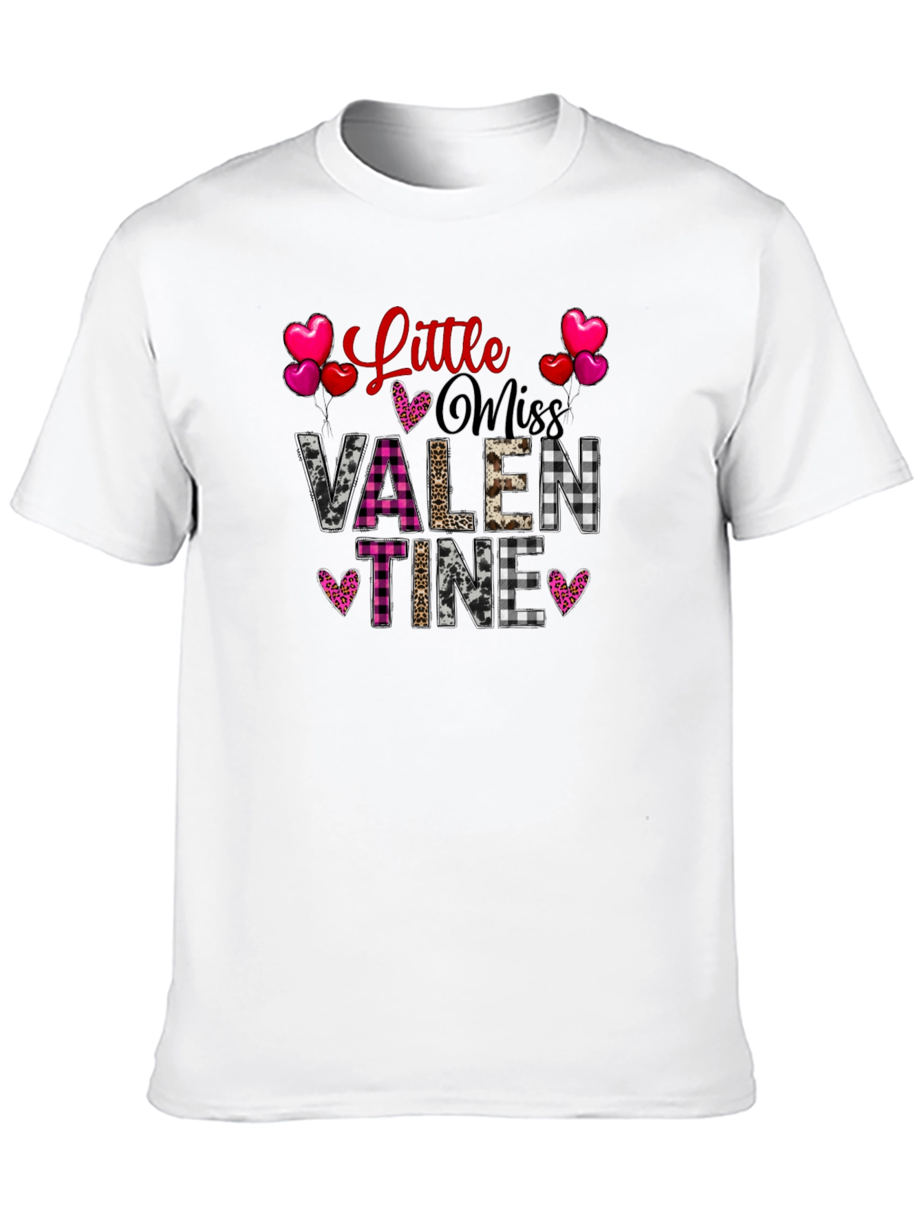 Little Miss Valentine Graphic Tee