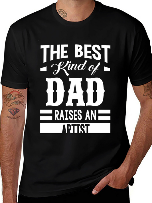Best Kind of Dad Artist T-Shirt