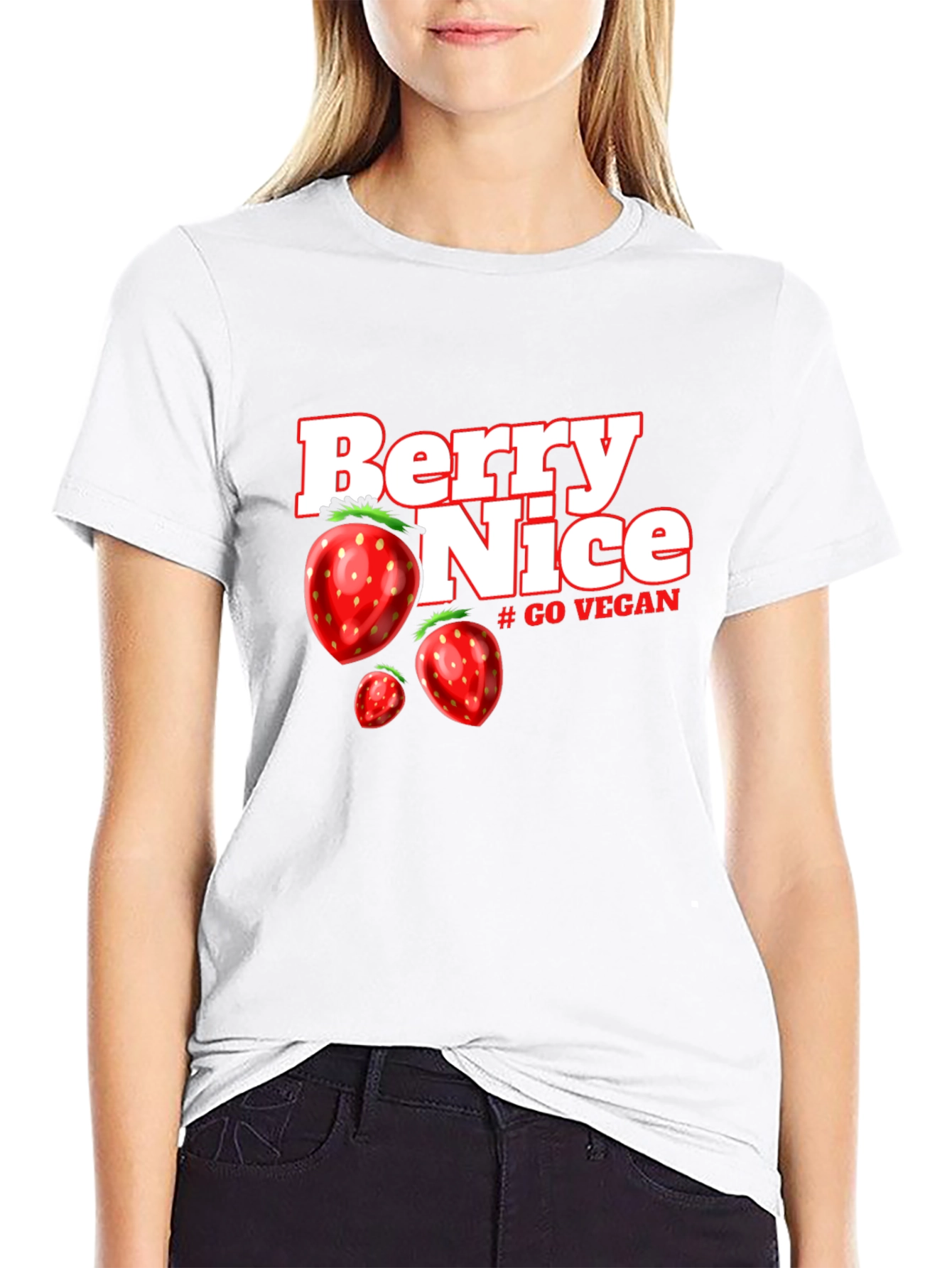 Berry Nice Vegan T-Shirt