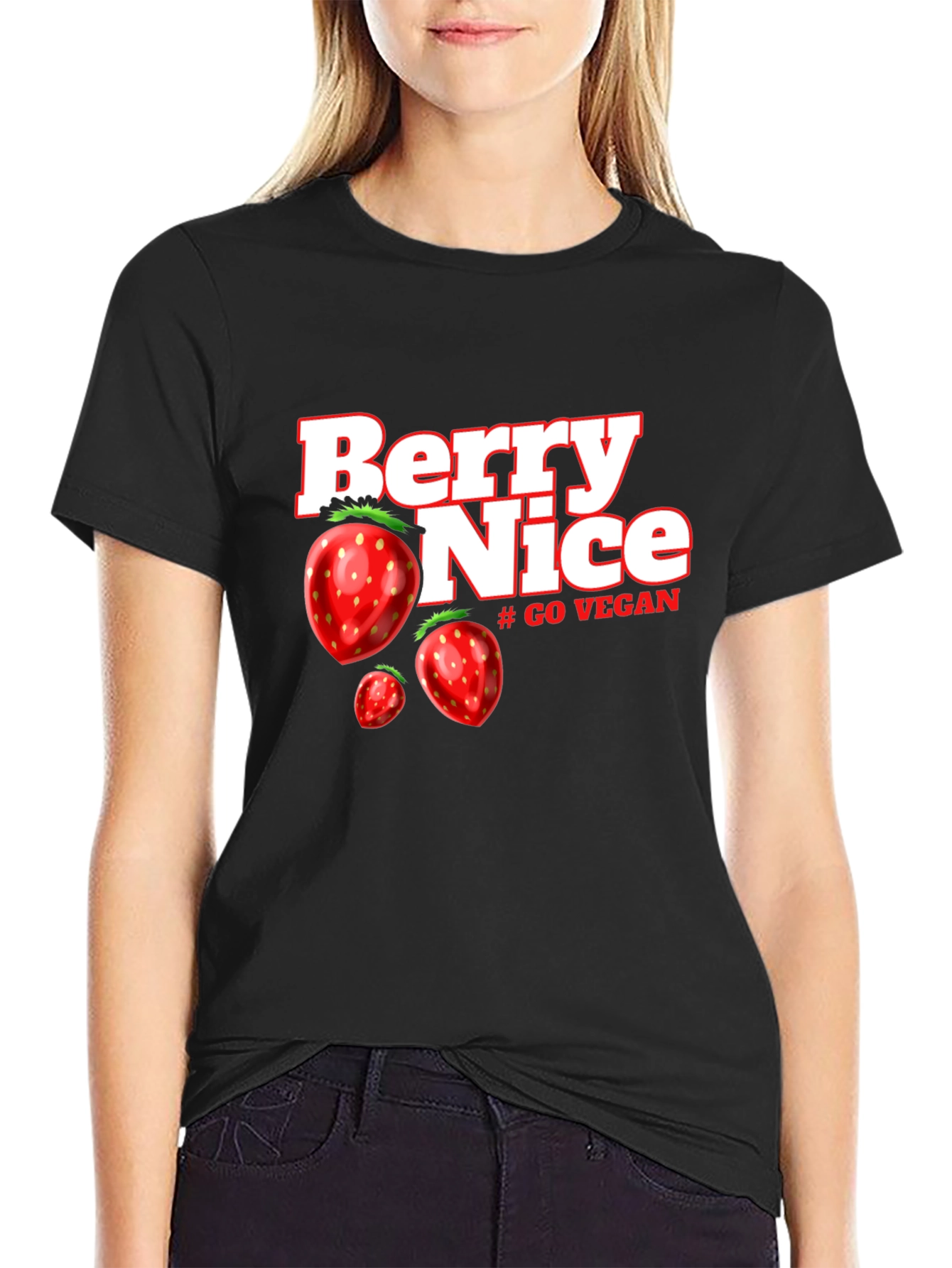 Berry Nice Vegan T-Shirt
